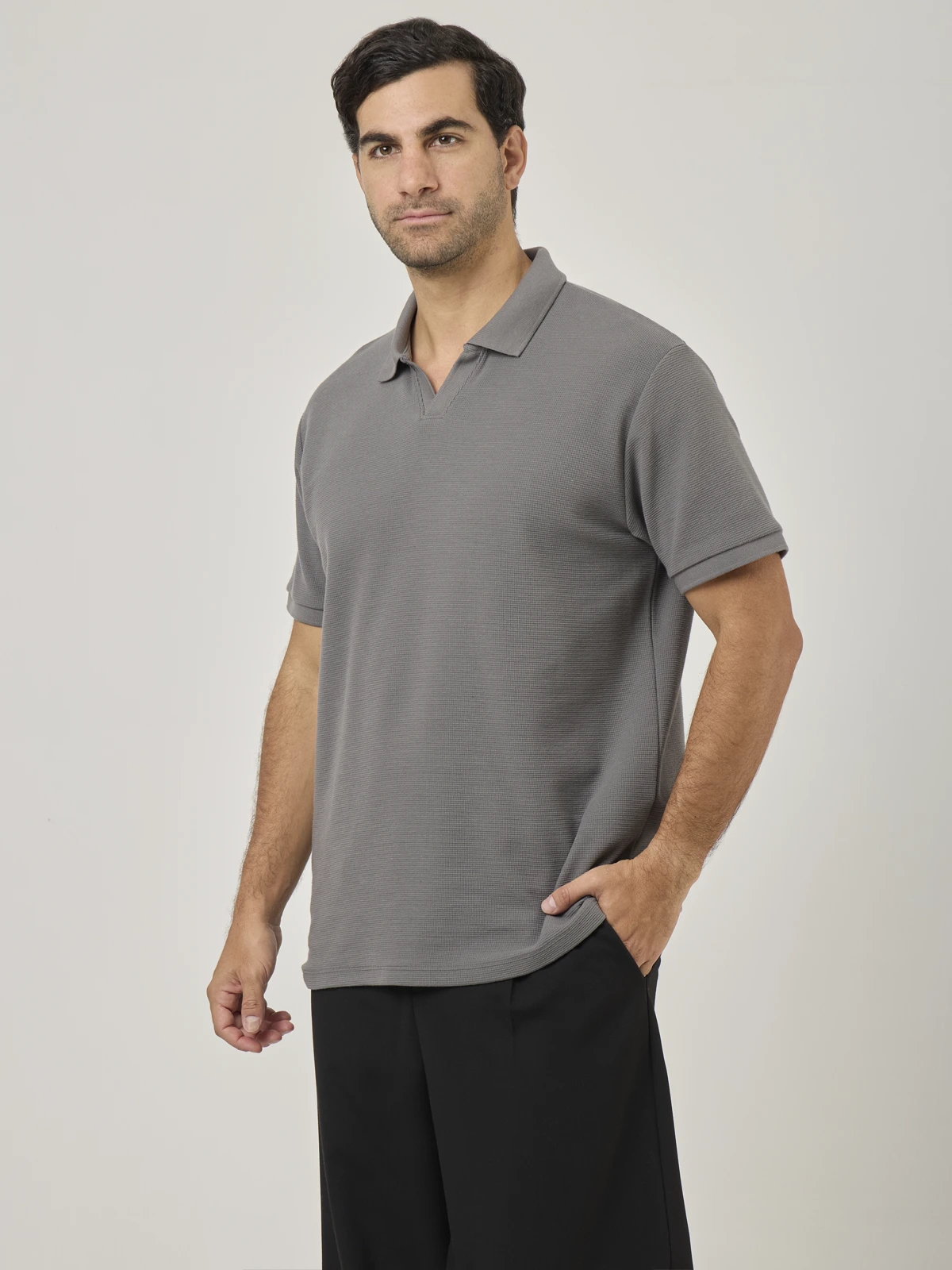 POLO MANGA CORTA TEJIDO RELAXED FIT HOMBRE MARQUIS - 3
