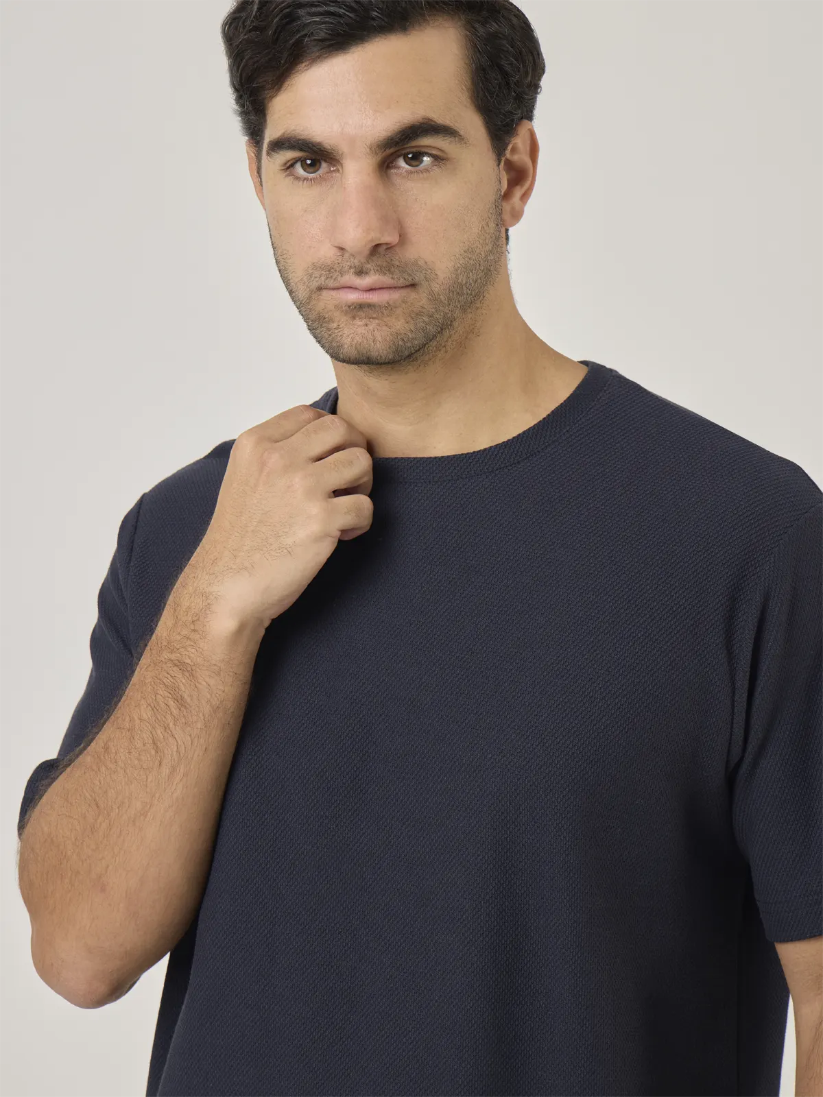 POLO MANGA CORTA TEJIDO RELAXED FIT HOMBRE MARQUIS CNECK - 4