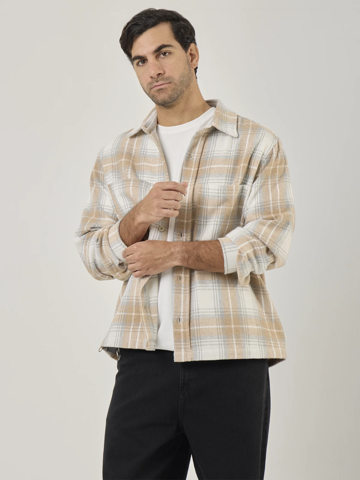 SOBRECAMISA HOMBRE MARQUIS FRANELA - 2