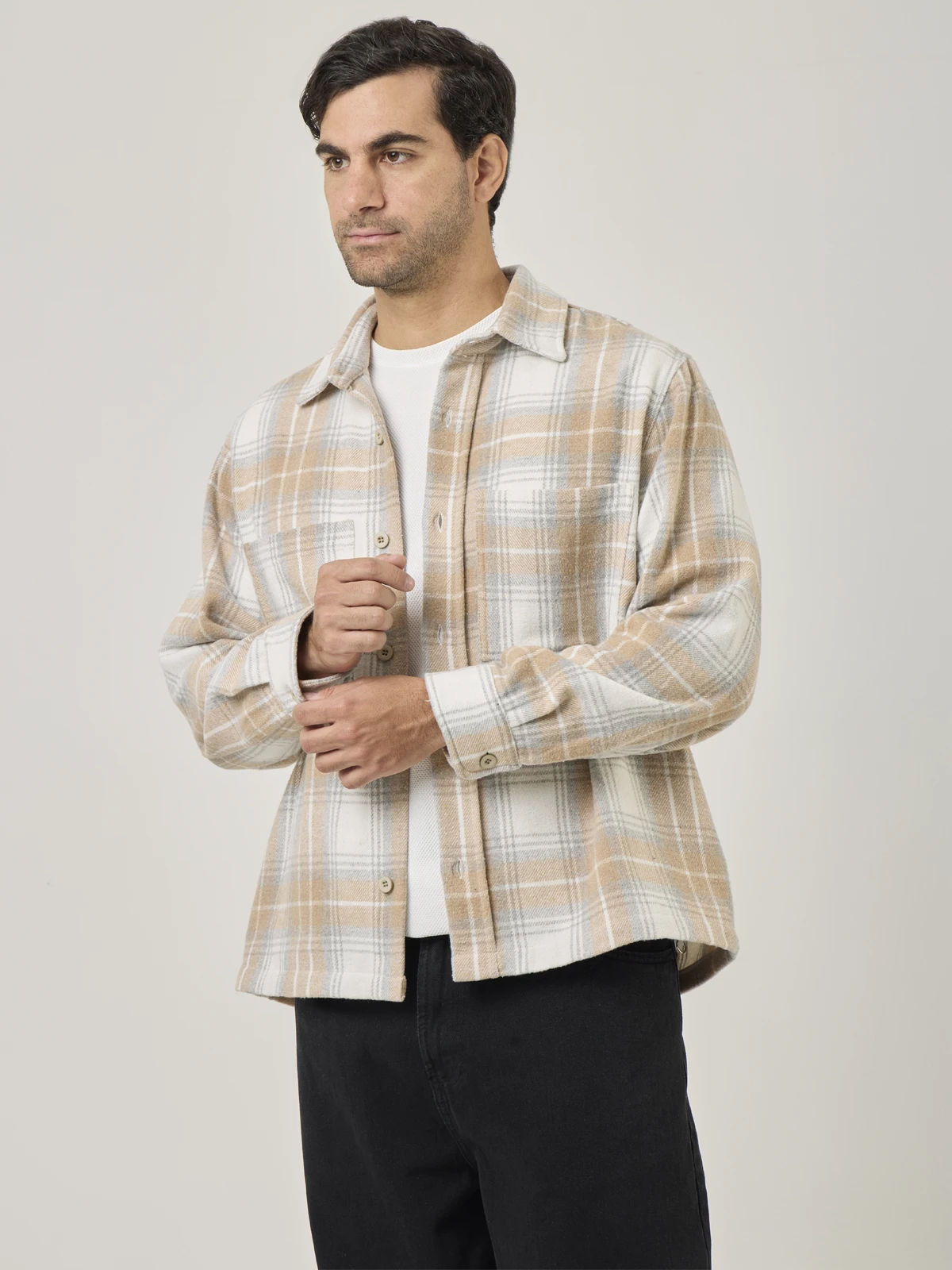 SOBRECAMISA HOMBRE MARQUIS FRANELA - 3