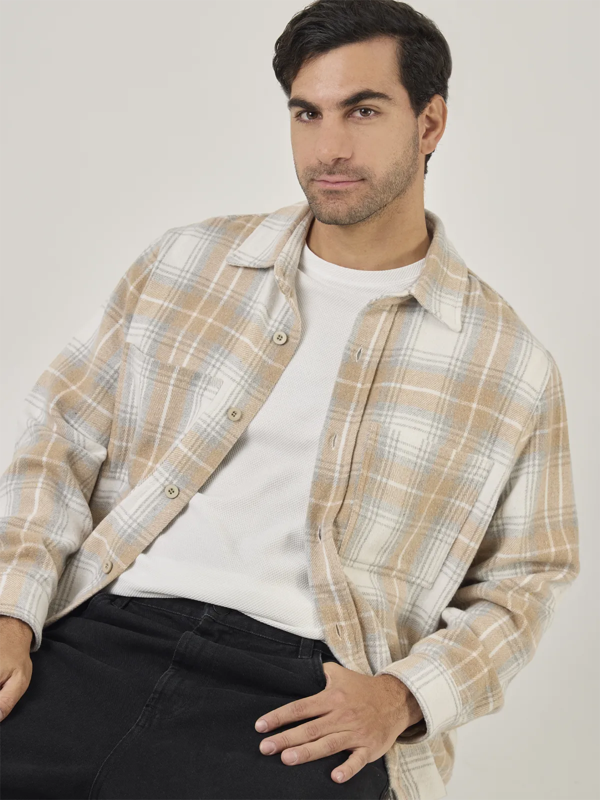 SOBRECAMISA HOMBRE MARQUIS FRANELA - 5