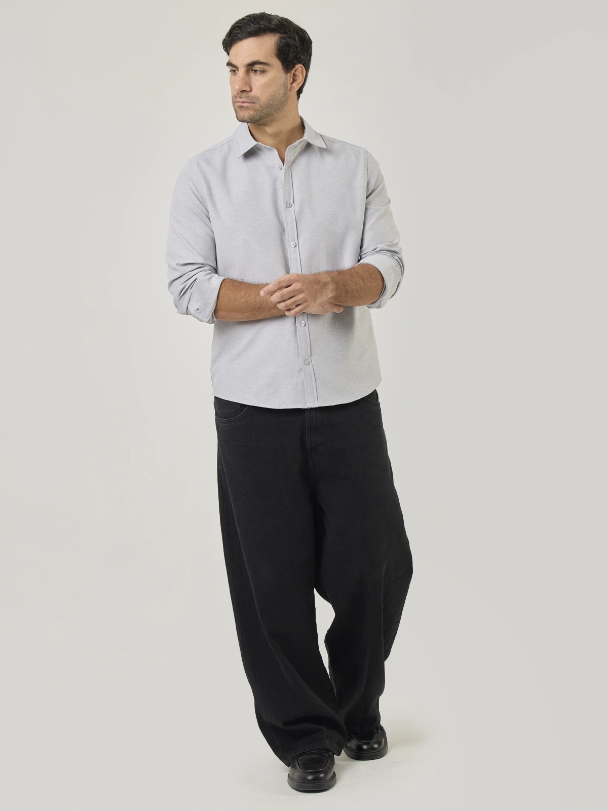 CAMISA MANGA LARGA REGULAR FIT HOMBRE MARQUIS OXFORD - 5