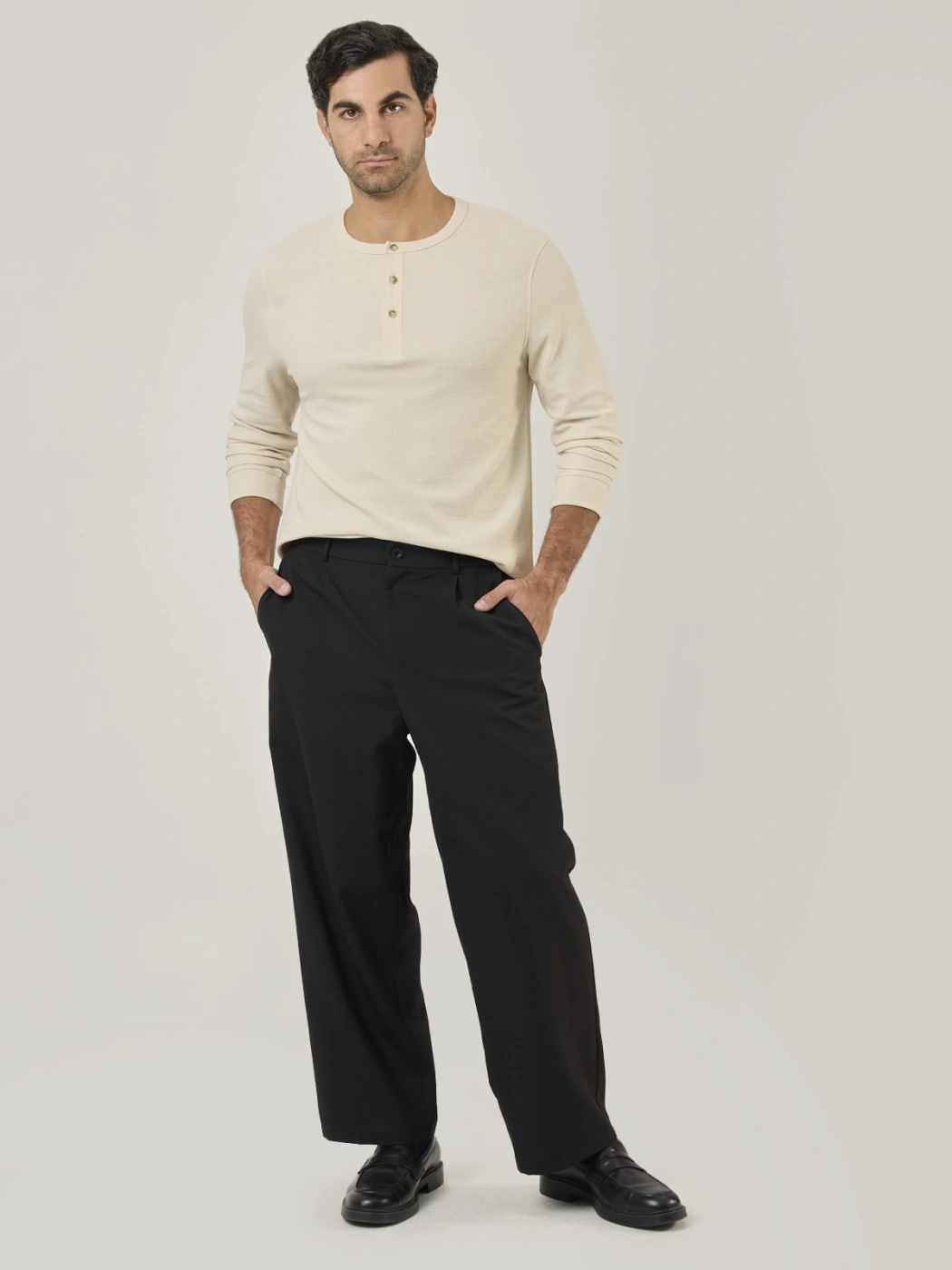 PANTALÓN BAGGY FIT HOMBRE MARQUIS SASTRERO - 6