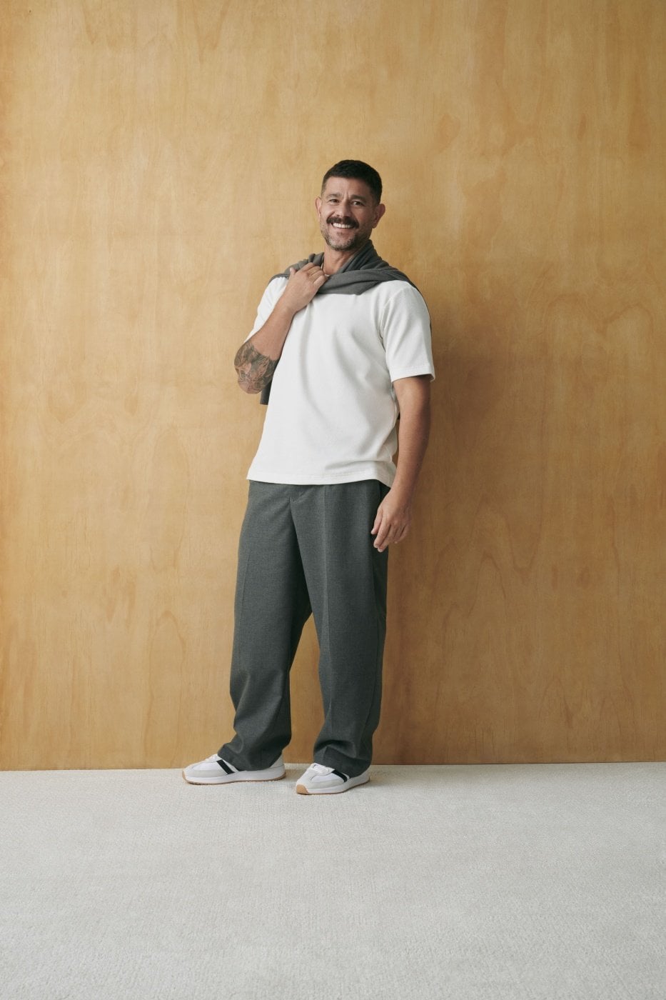 PANTALÓN BAGGY FIT HOMBRE MARQUIS SASTRERO - 1
