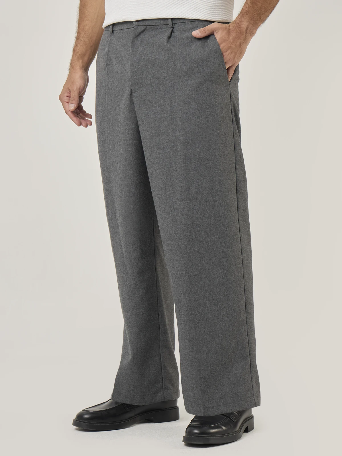 PANTALÓN BAGGY FIT HOMBRE MARQUIS SASTRERO - 4