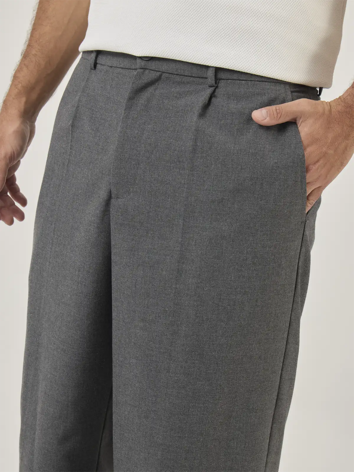 PANTALÓN BAGGY FIT HOMBRE MARQUIS SASTRERO - 5
