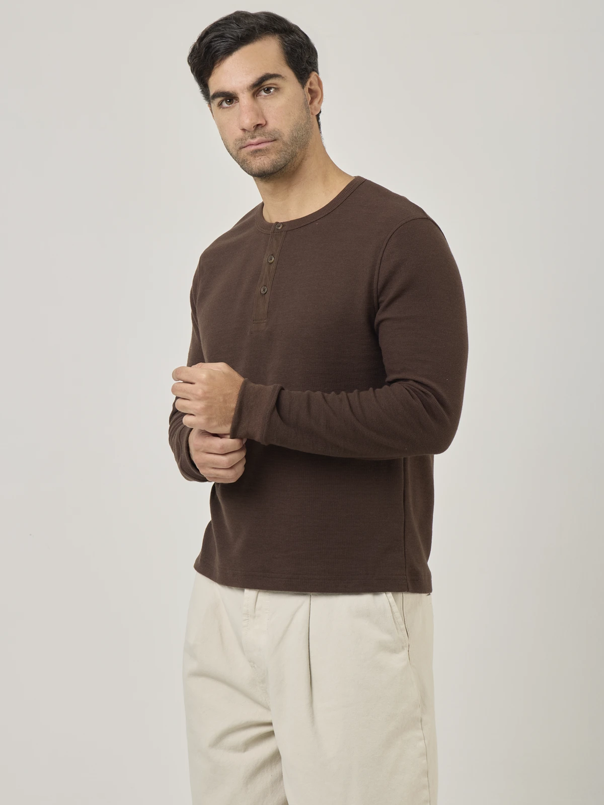 POLO MANGA LARGA RELAXED FIT HOMBRE MARQUIS HENLEY - 3