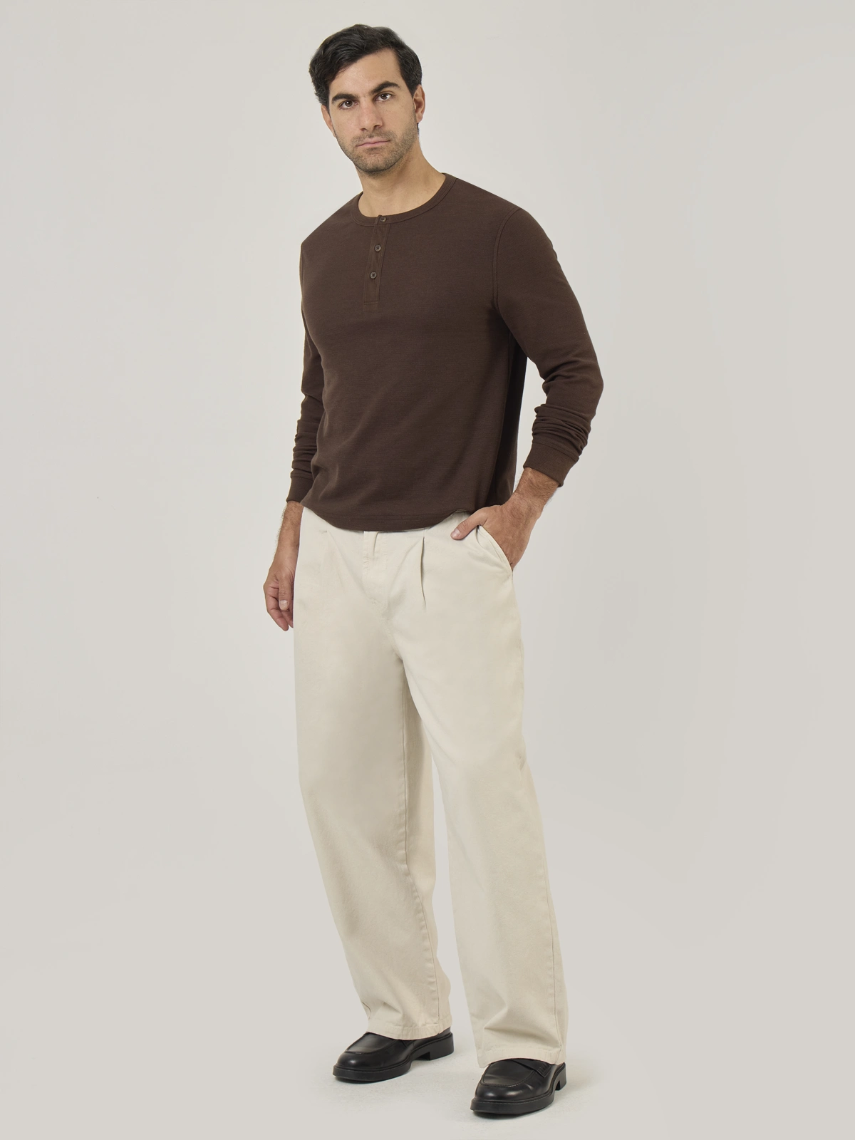 POLO MANGA LARGA RELAXED FIT HOMBRE MARQUIS HENLEY - 5
