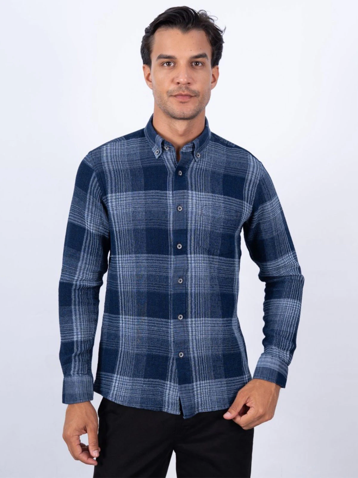 CAMISA MANGA LARGA HOMBRE PIERRE CARDIN - 1