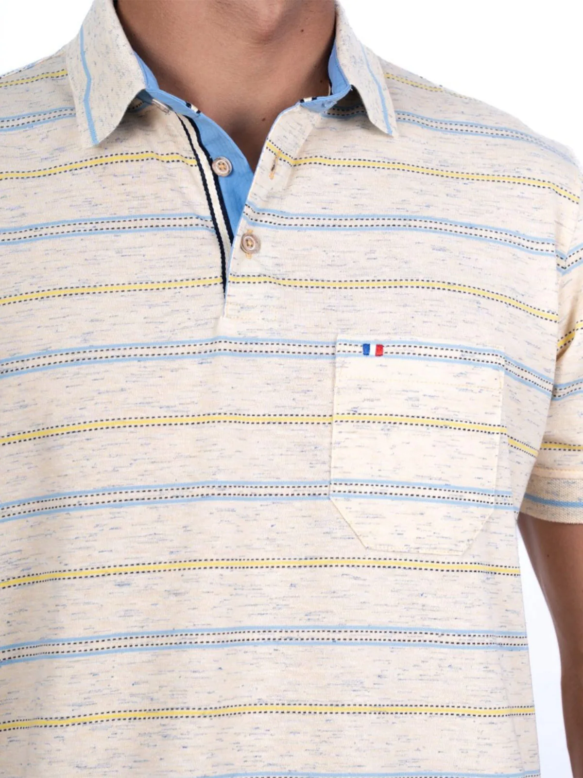 POLO MANGA CORTA HOMBRE PIERRE CARDIN JACQUARD - 4