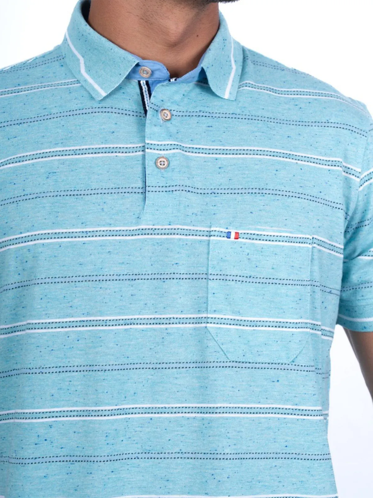POLO MANGA CORTA HOMBRE PIERRE CARDIN JACQUARD - 4