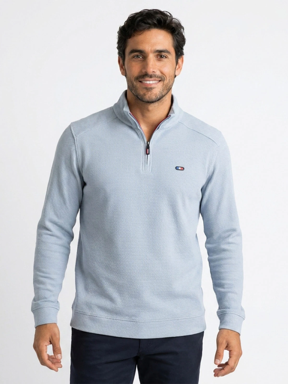 POLO MANGA LARGA HOMBRE PIERRE CARDIN - 1