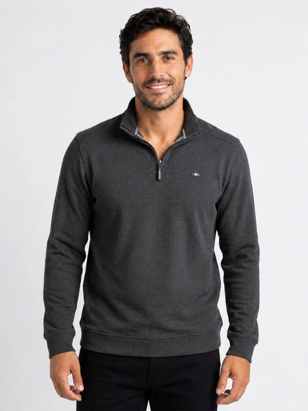 POLO MANGA LARGA HOMBRE PIERRE CARDIN - 1
