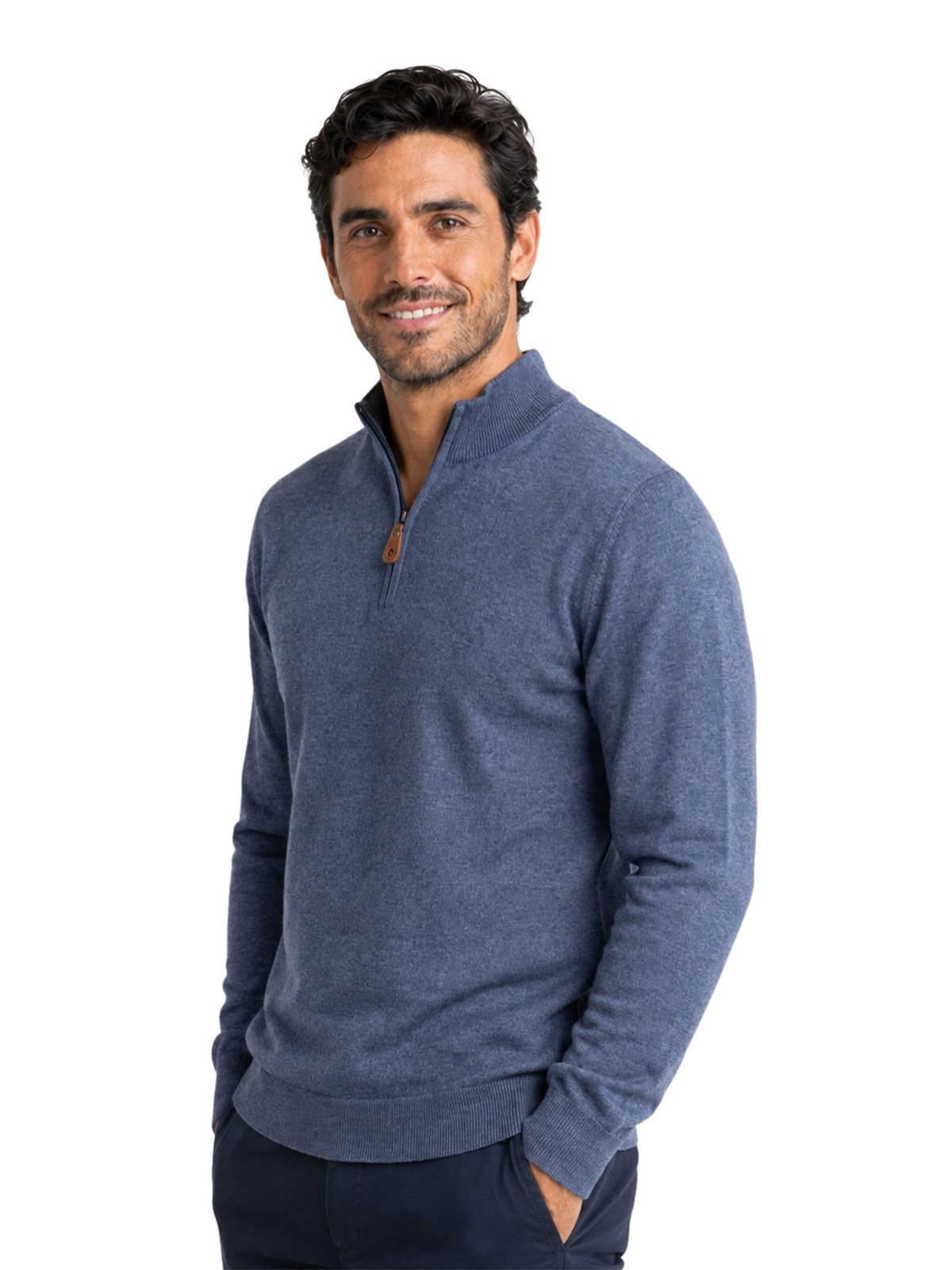 CHOMPA HOMBRE PIERRE CARDIN CON CIERRE - 4