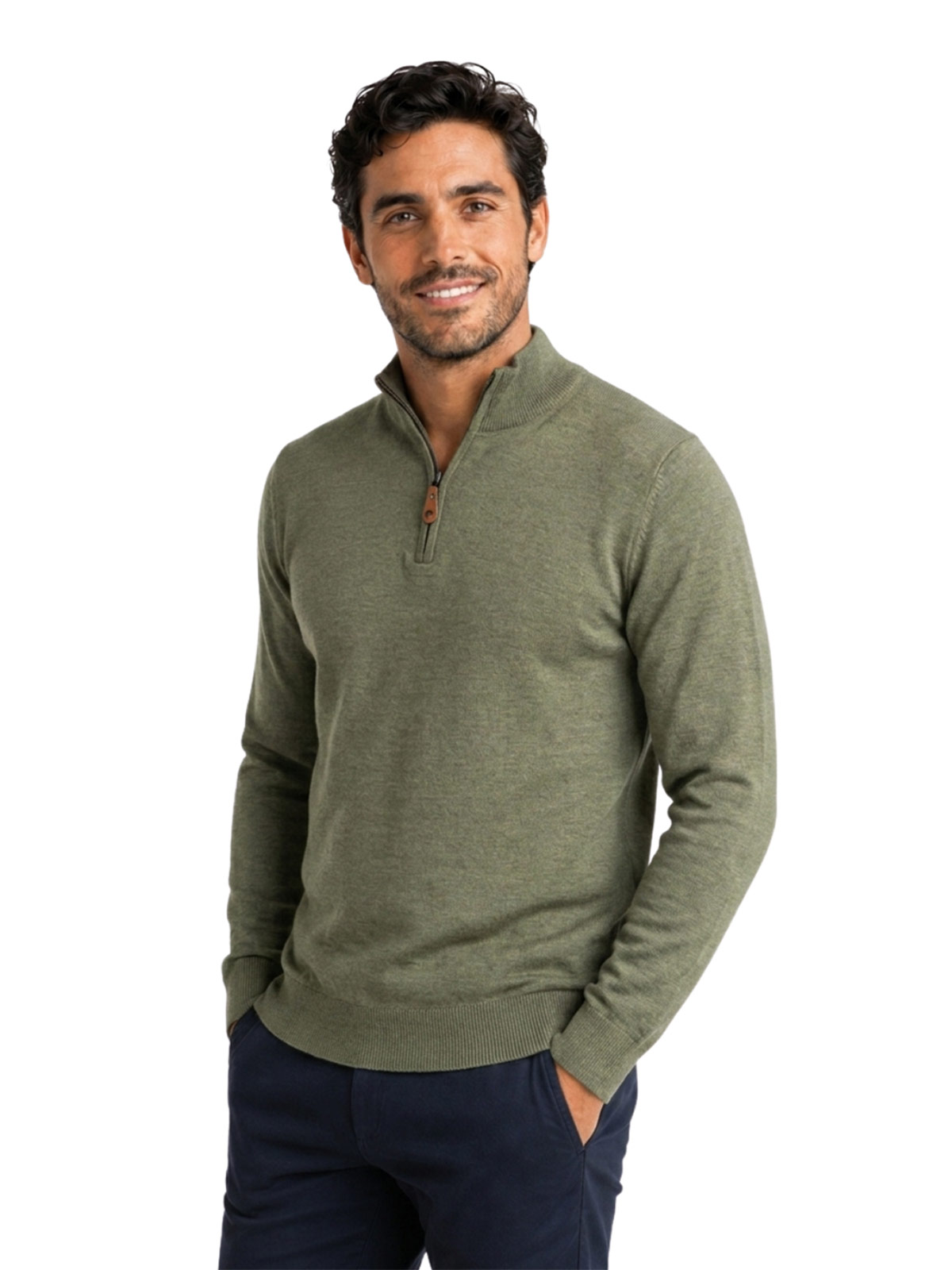 CHOMPA HOMBRE PIERRE CARDIN CON CIERRE - 4