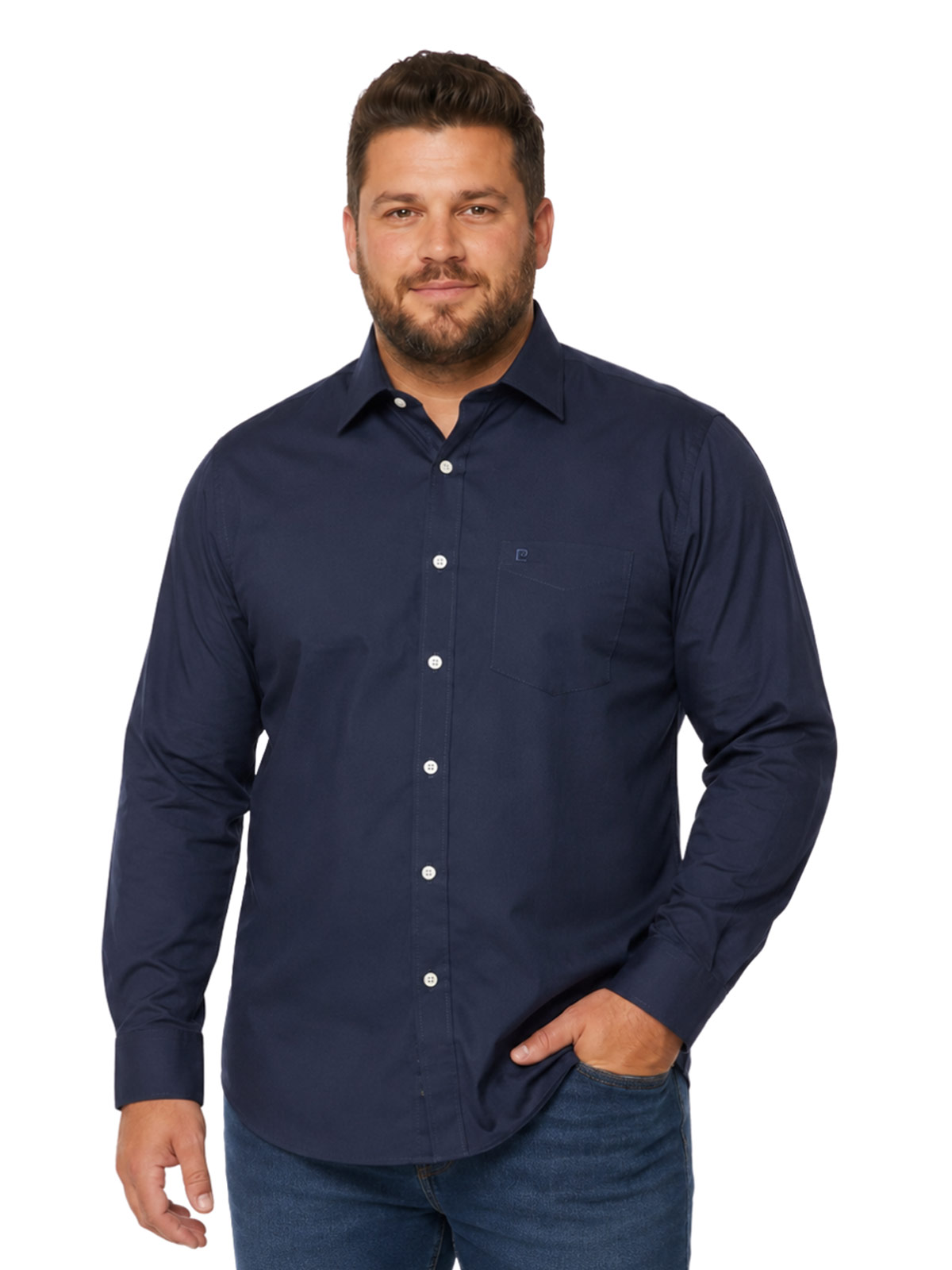 CAMISA MANGA LARGA HOMBRE PIERRE CARDIN - 1