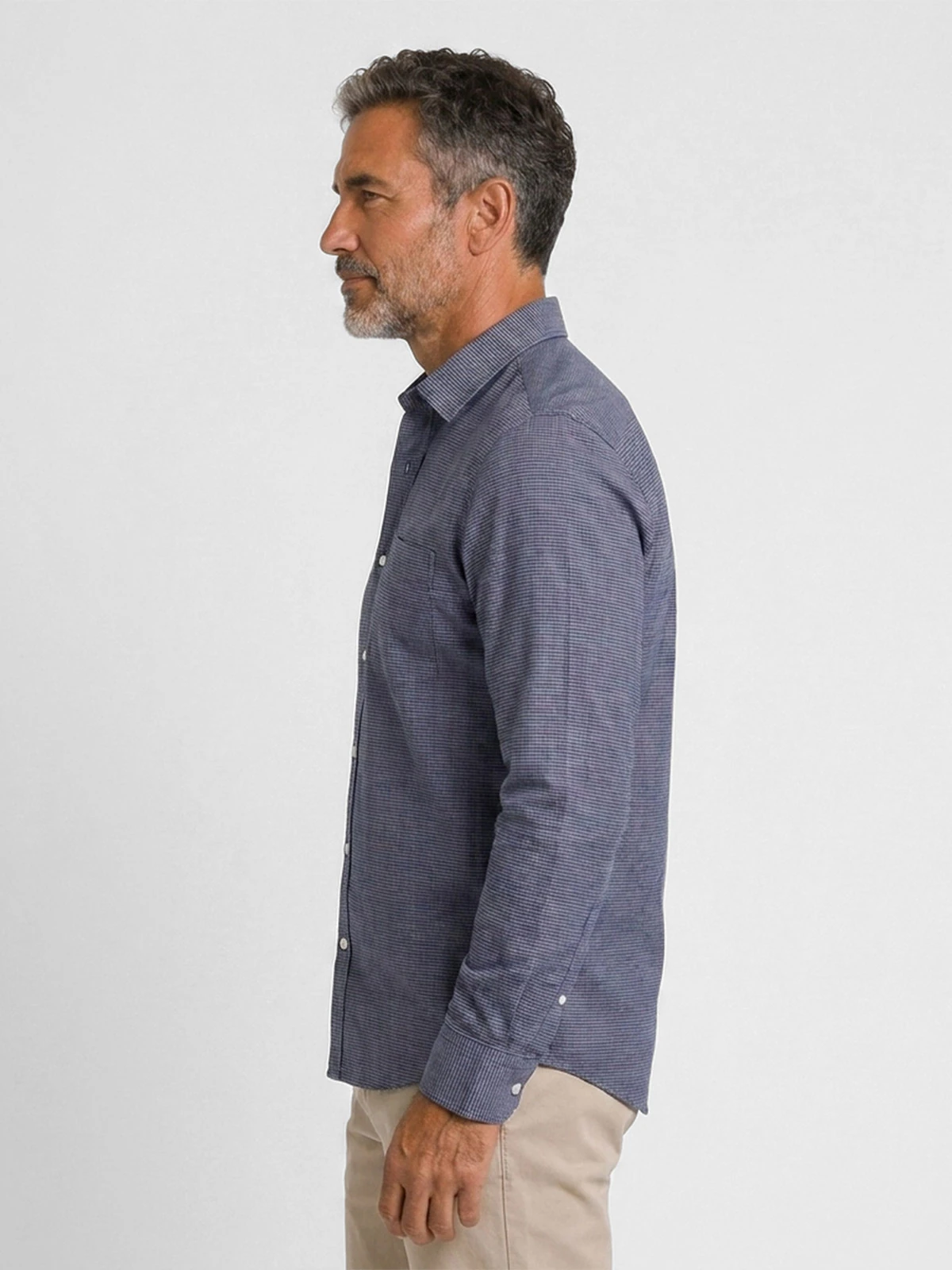 CAMISA MANGA LARGA LINO HOMBRE PIERRE CARDIN PC-63808CAA - 3
