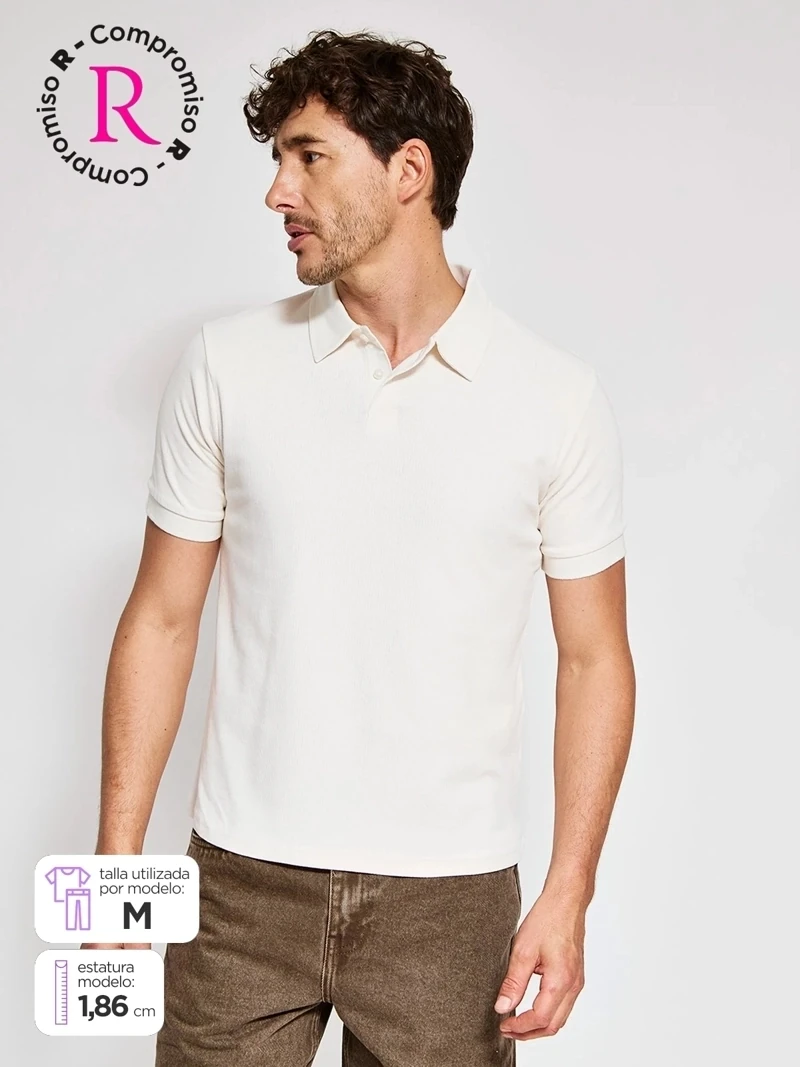POLO MANGA CORTA ALGODÓN HOMBRE MARQUIS - 1