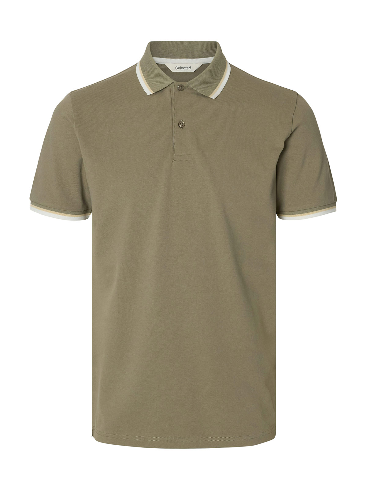 POLO MANGA CORTA HOMBRE SELECTED - 1