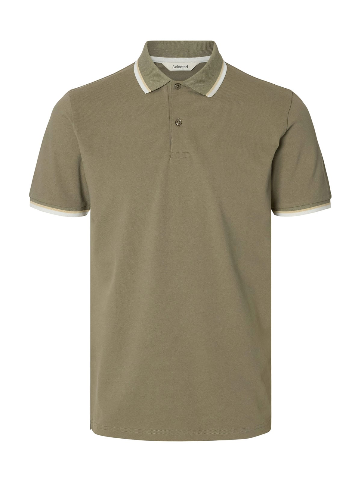 POLO MANGA CORTA HOMBRE SELECTED - 1