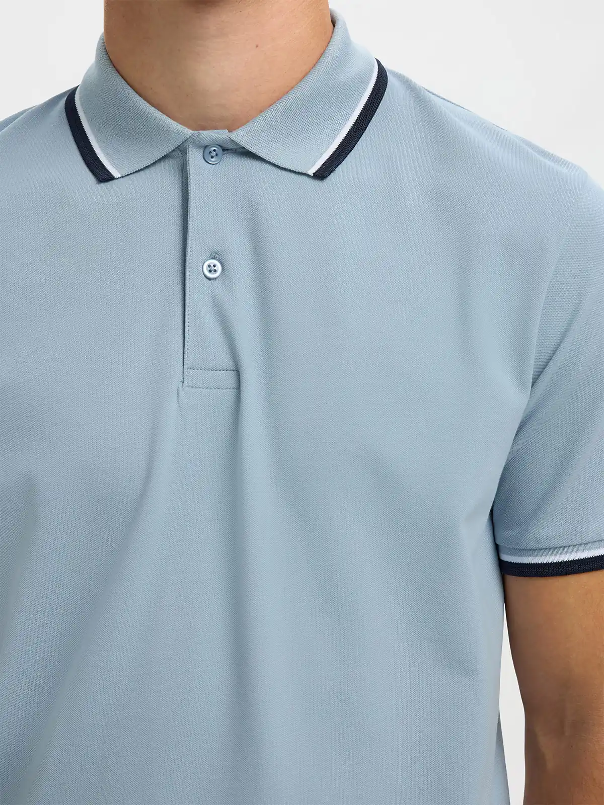 POLO MANGA CORTA HOMBRE SELECTED - 2