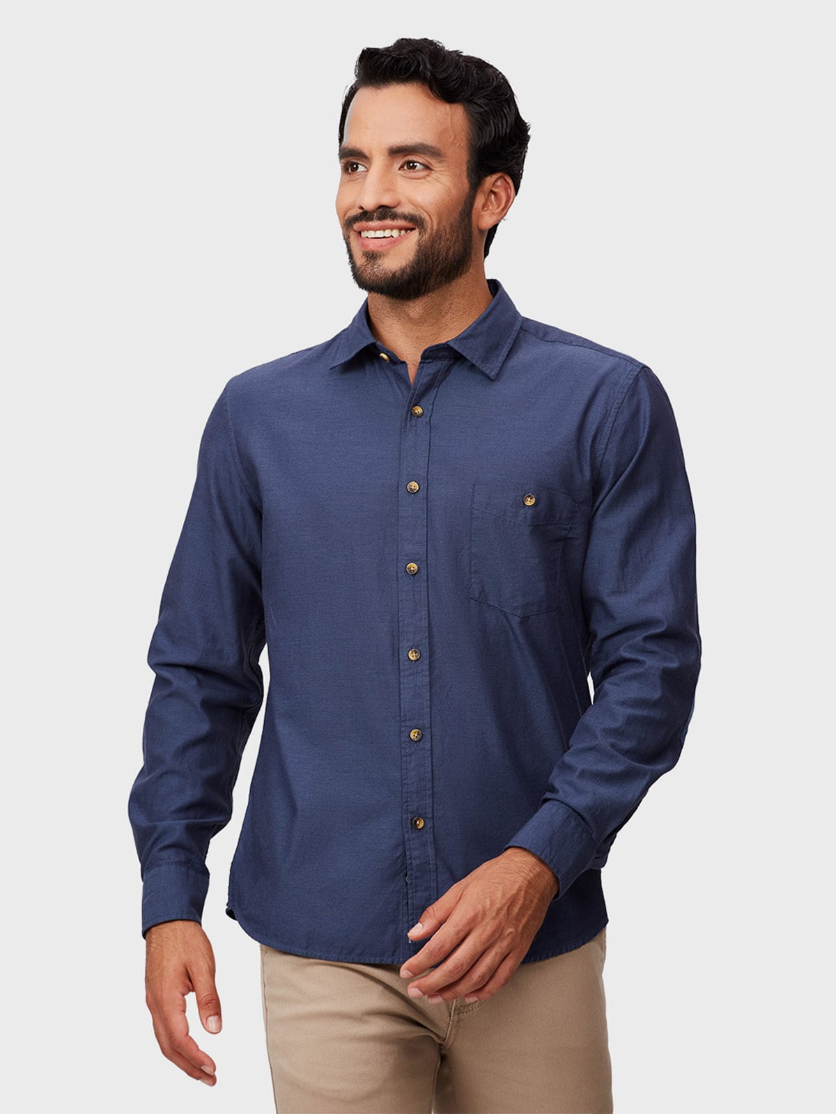 CAMISA MANGA LARGA HOMBRE JOHN HOLDEN DILAN - 1