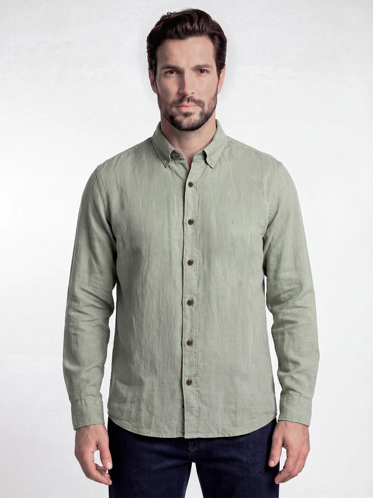 CAMISA MANGA LARGA HOMBRE JOHN HOLDEN GAEL - 1
