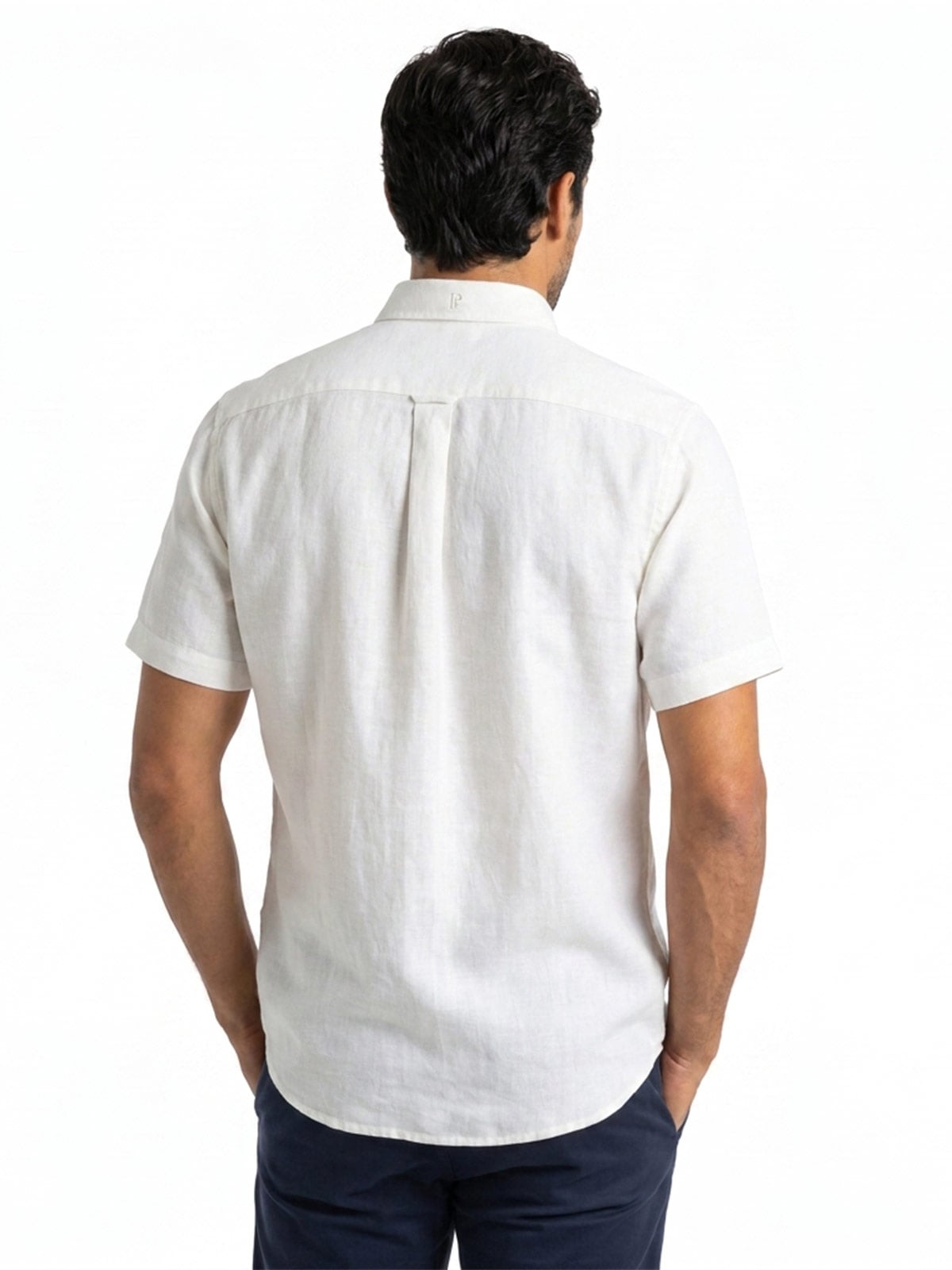 CAMISA MANGA CORTA HOMBRE PIERRE CARDIN LINEN COLLECTION - 2