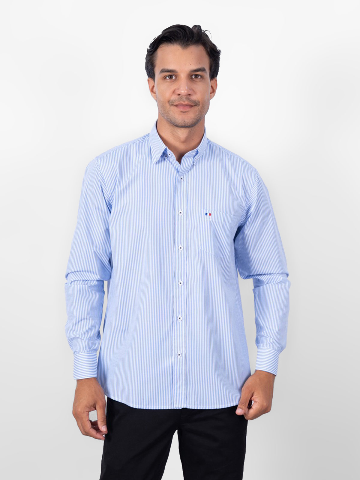 CAMISA MANGA LARGA HOMBRE PIERRE CARDIN - 1