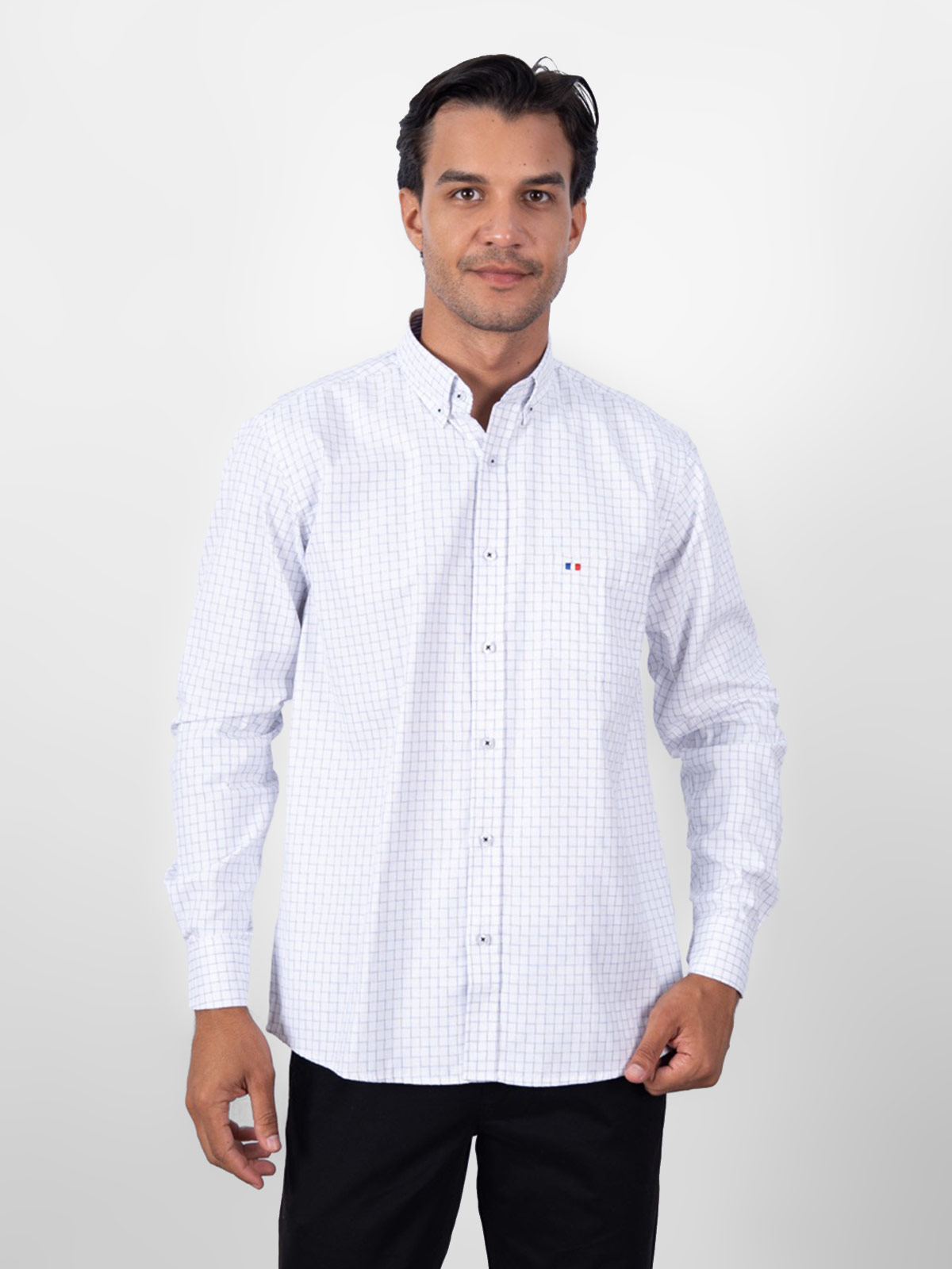 CAMISA MANGA LARGA HOMBRE PIERRE CARDIN - 1