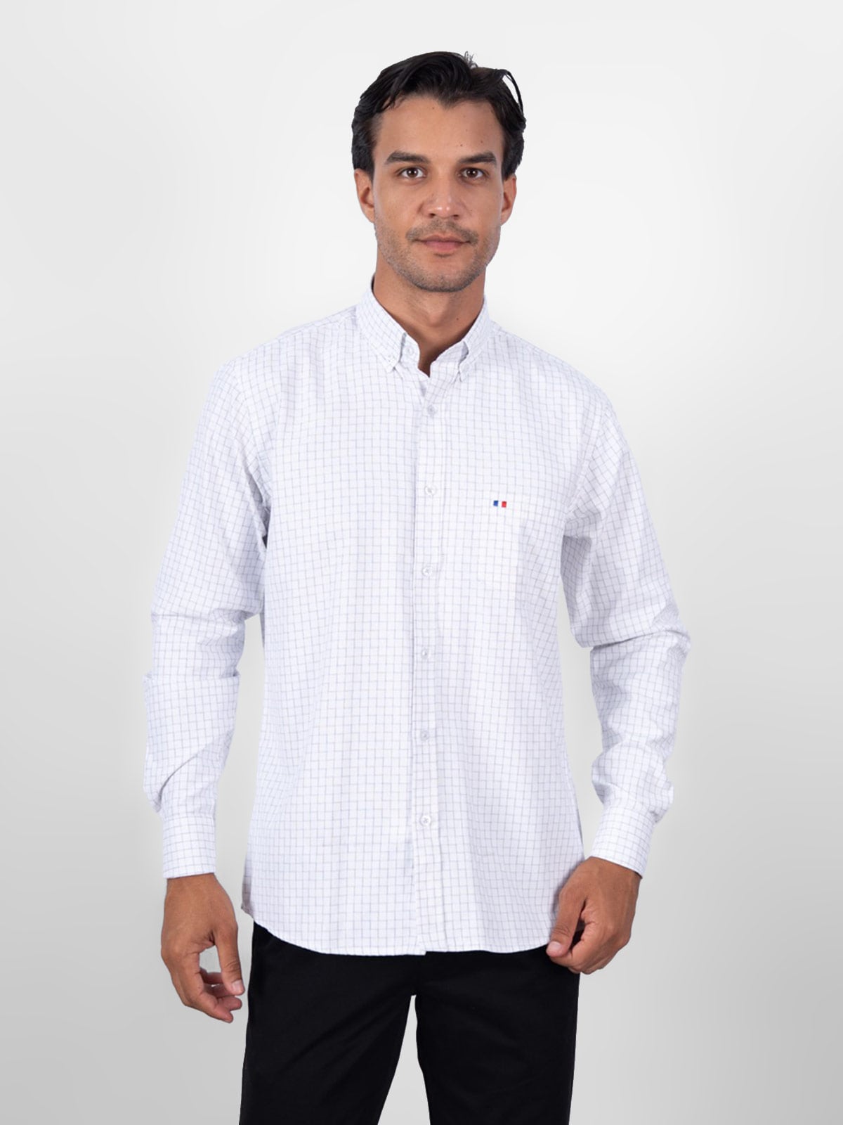CAMISA MANGA LARGA HOMBRE PIERRE CARDIN - 1