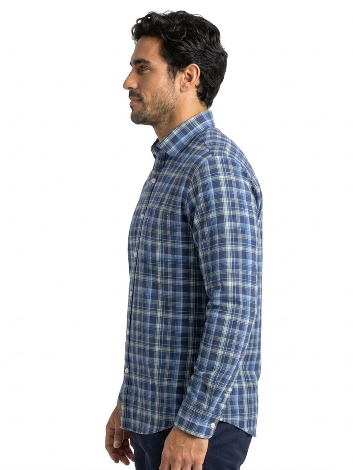 CAMISA MANGA LARGA HOMBRE PIERRE CARDIN TESSUTO ITALY - 3