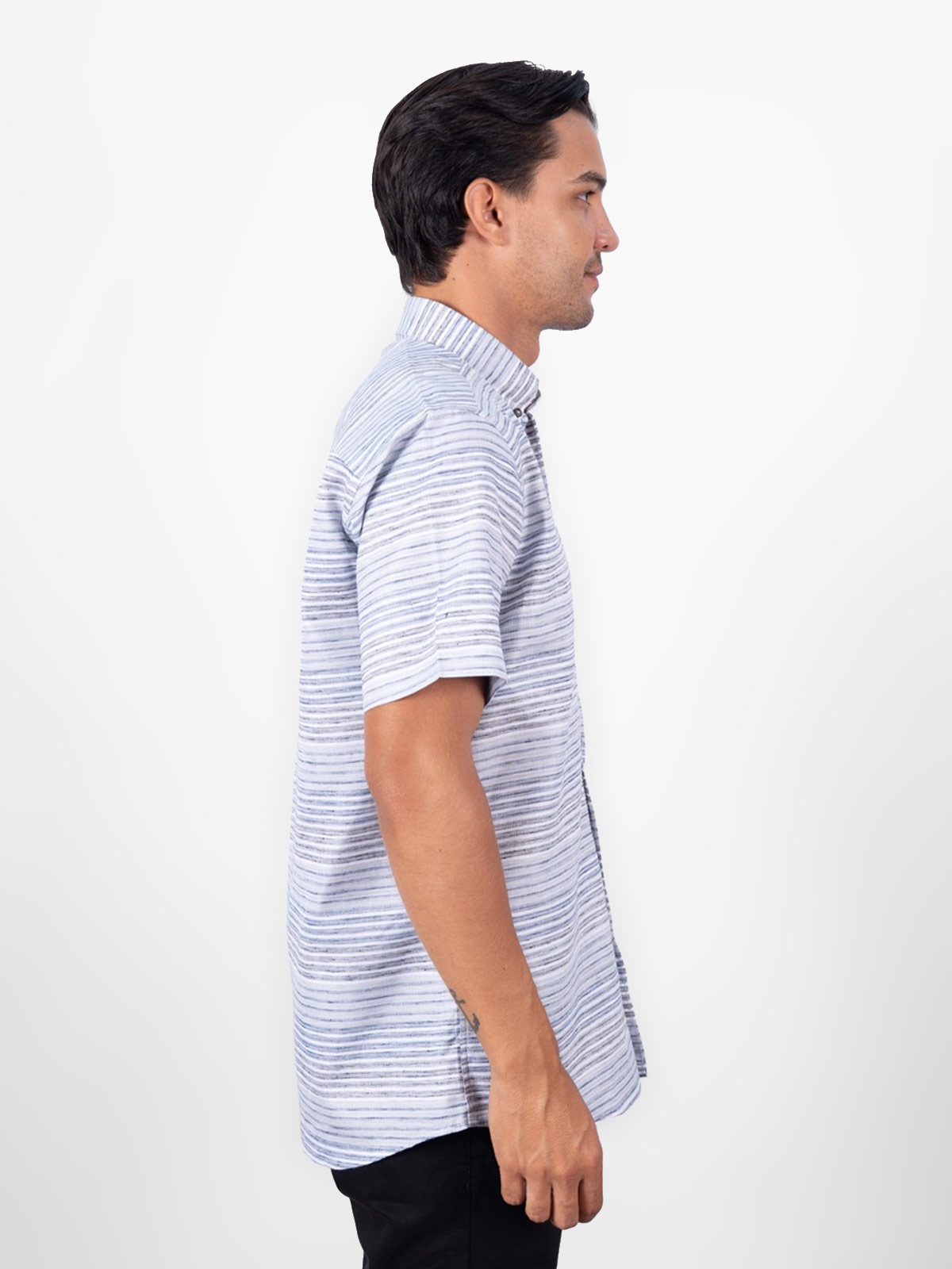 CAMISA MANGA CORTA HOMBRE PIERRE CARDIN LINEN COLLECTION - 3