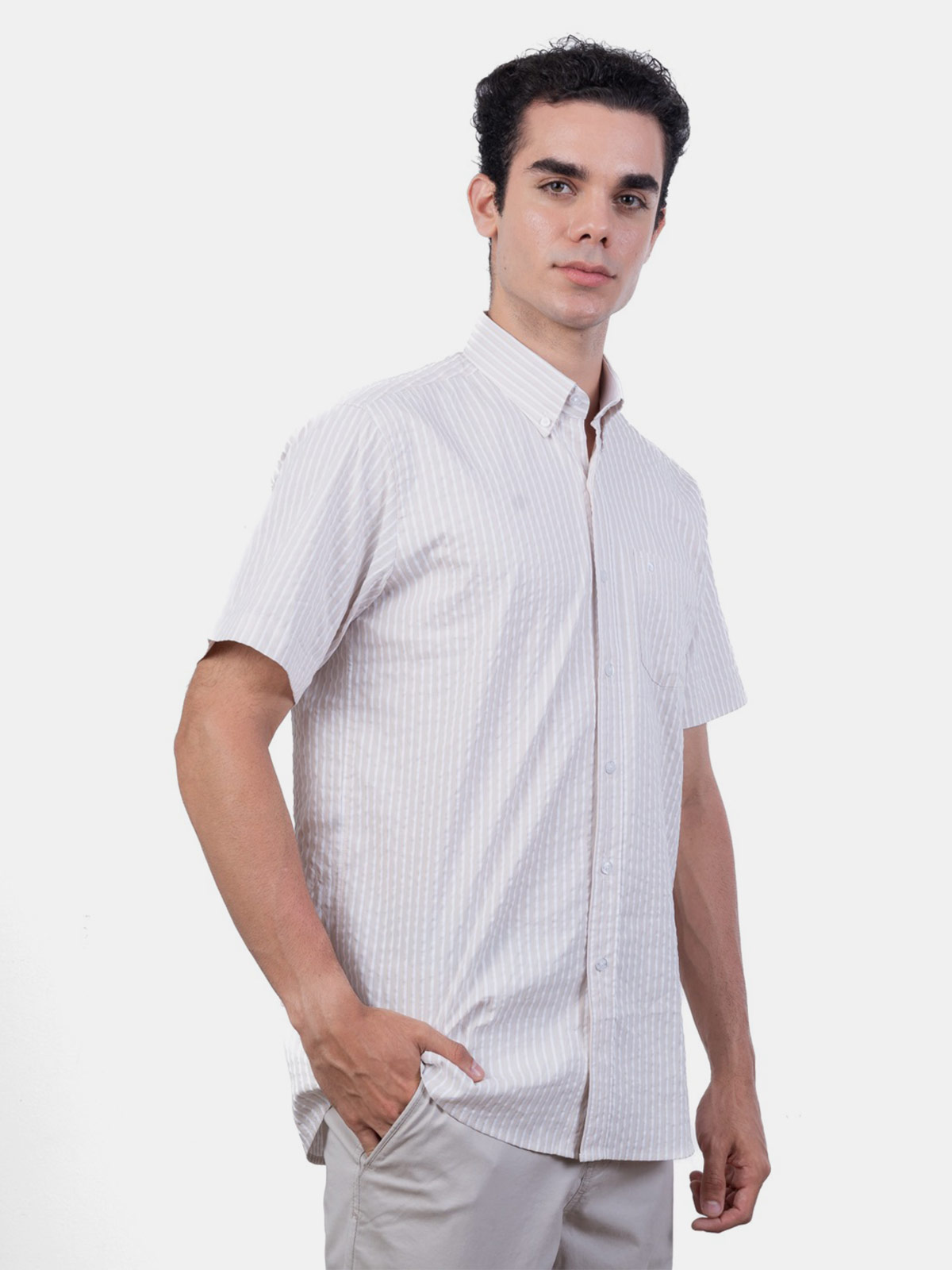 CAMISA MANGA CORTA HOMBRE PIERRE CARDIN - 3