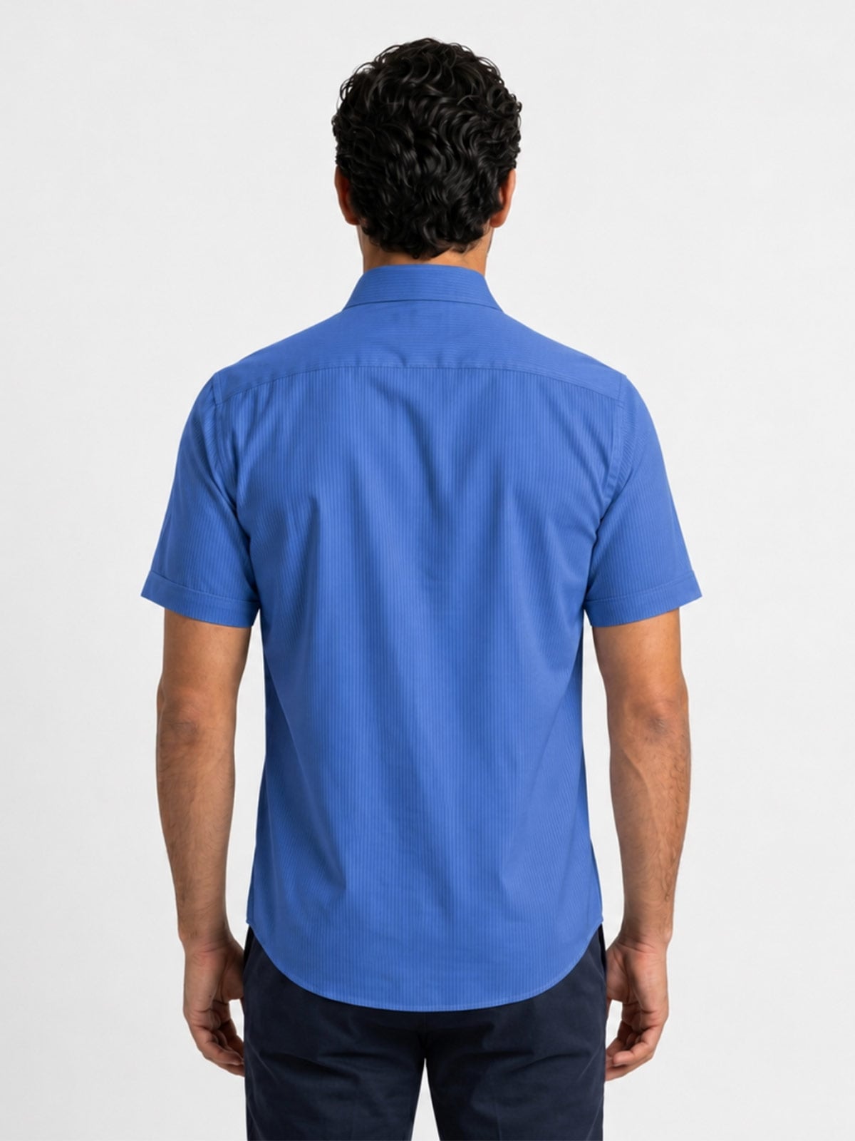 CAMISA MANGA CORTA HOMBRE PIERRE CARDIN TESSUTO ITALY - 2