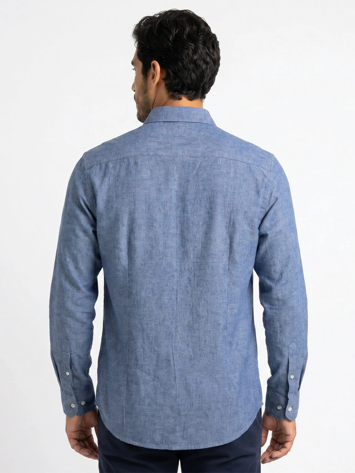 CAMISA MANGA LARGA HOMBRE PIERRE CARDIN LINO ITALY - 2