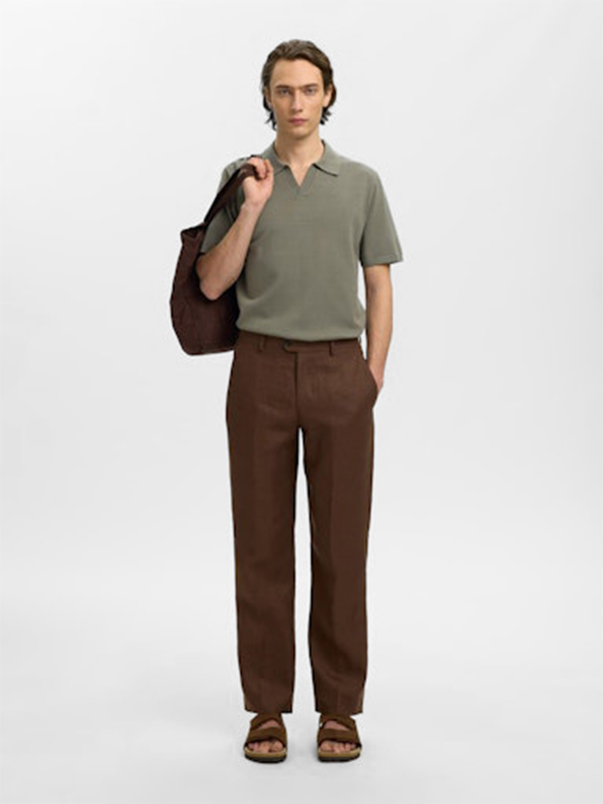 POLO MANGA CORTA HOMBRE SELECTED TELLER - 3