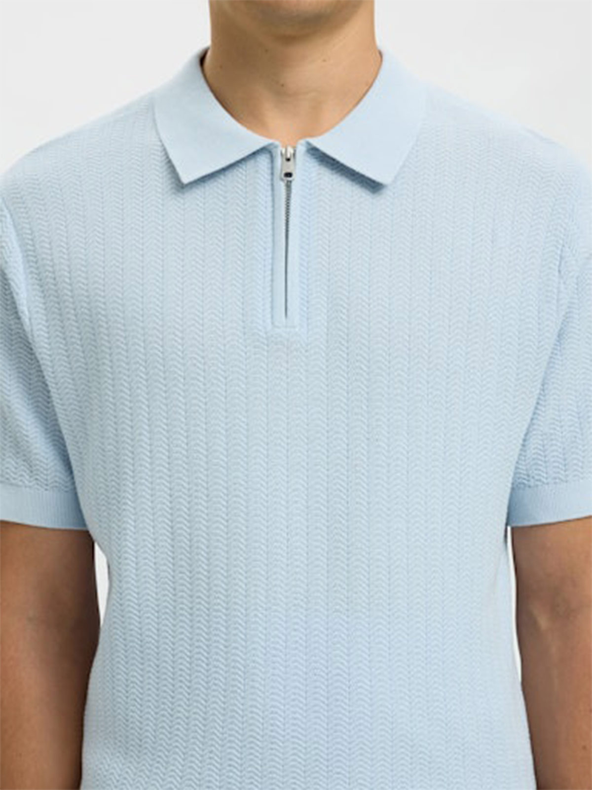 POLO MANGA CORTA HOMBRE SELECTED CRAN - 4