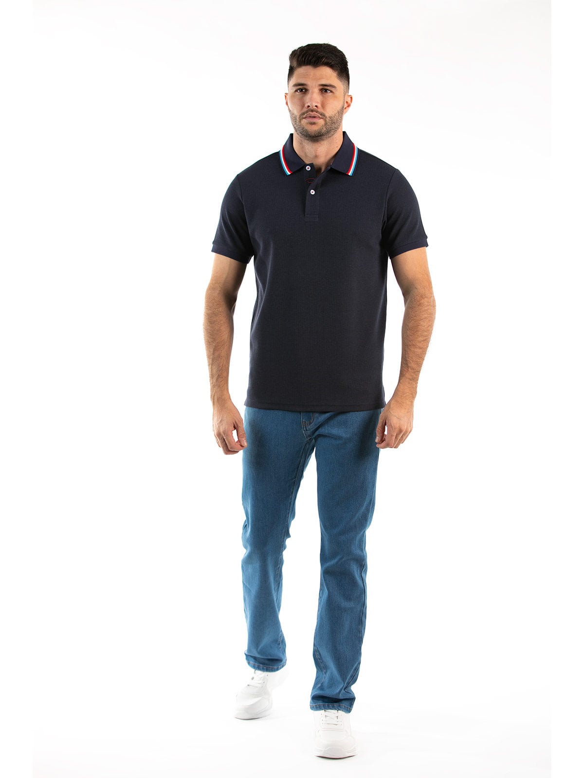 POLO MANGA CORTA HOMBRE OSCAR DE LA RENTA - 1