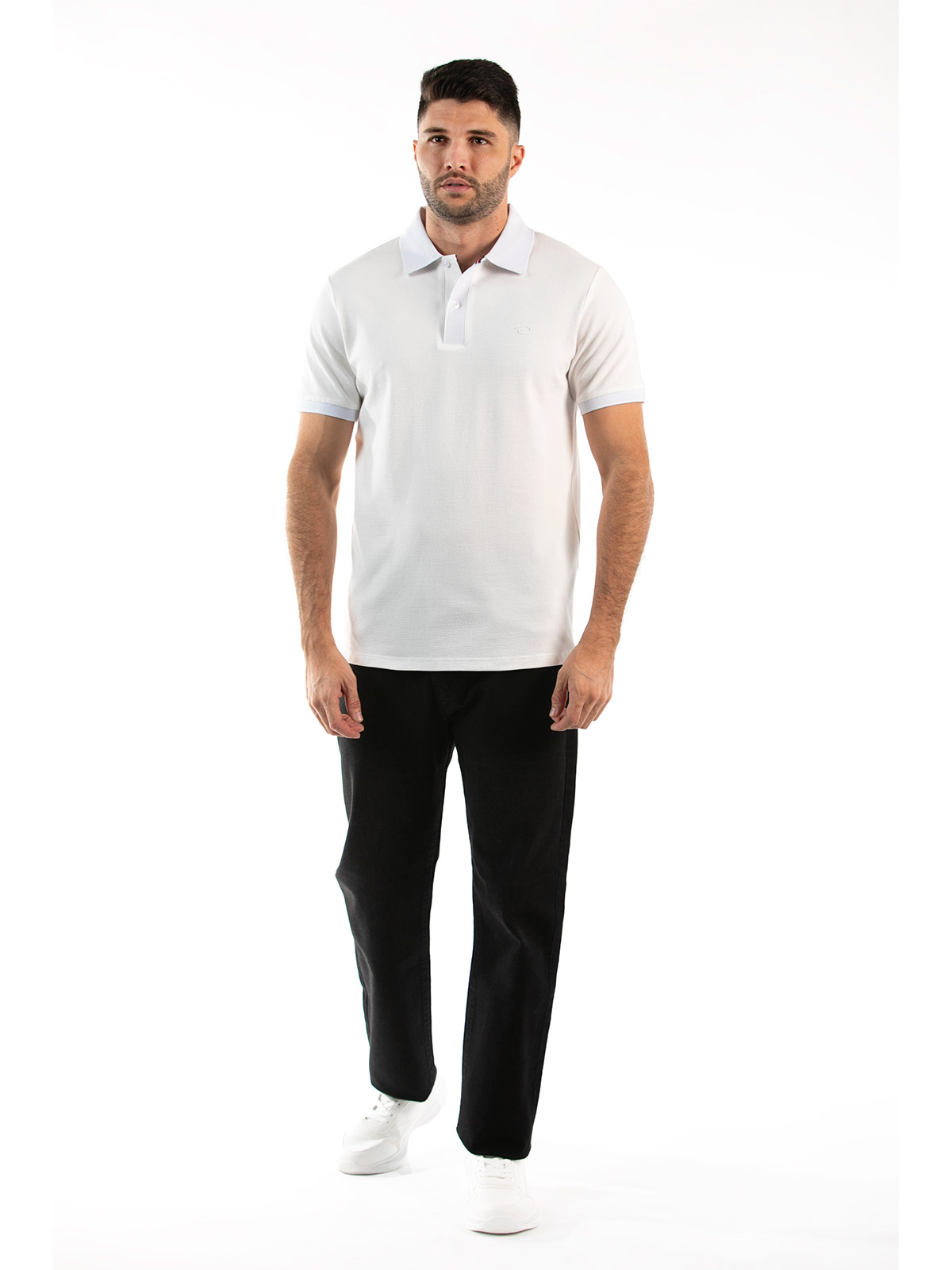 POLO MANGA CORTA HOMBRE OSCAR DE LA RENTA - 1