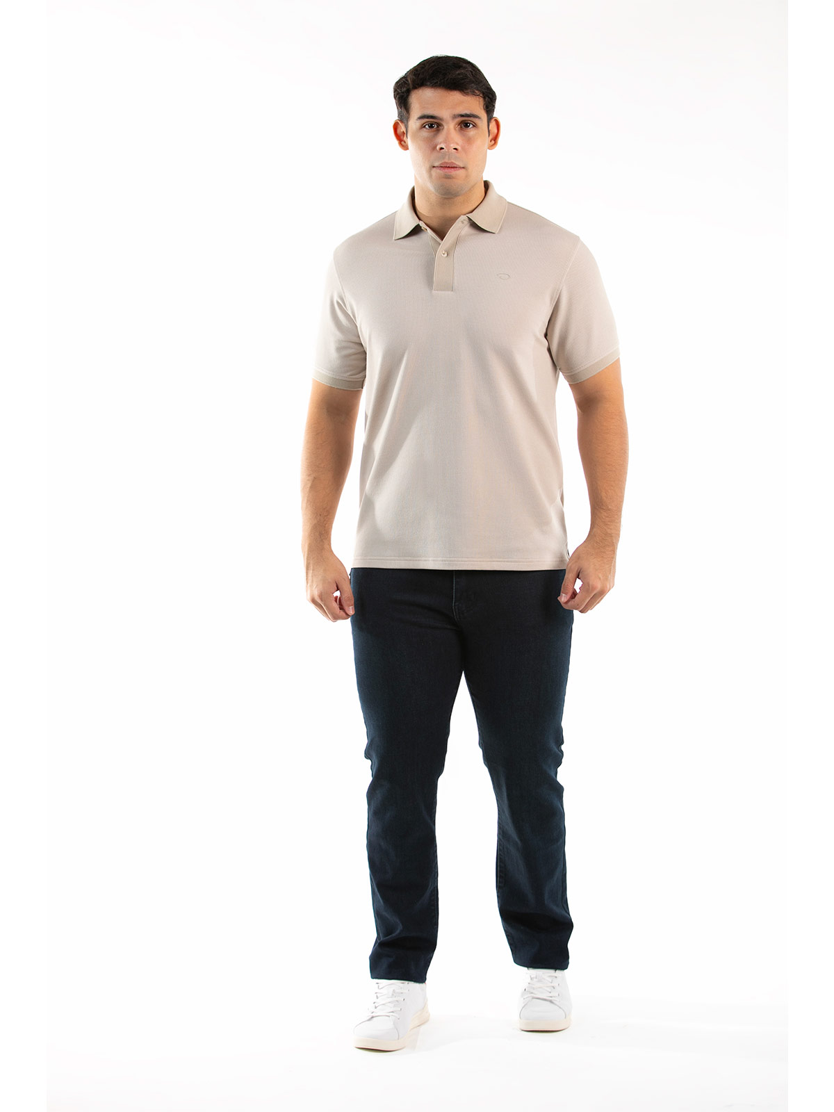 POLO MANGA CORTA HOMBRE OSCAR DE LA RENTA - 1