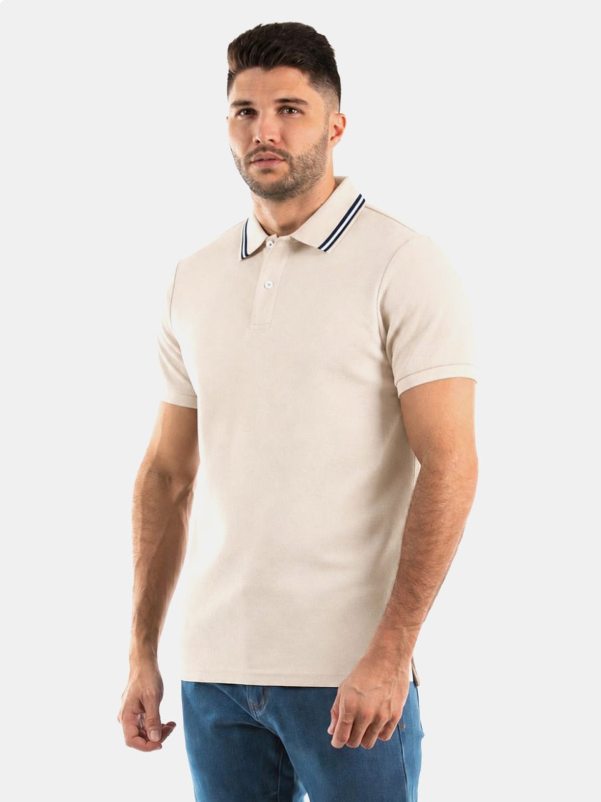 POLO MANGA CORTA HOMBRE OSCAR DE LA RENTA - 1
