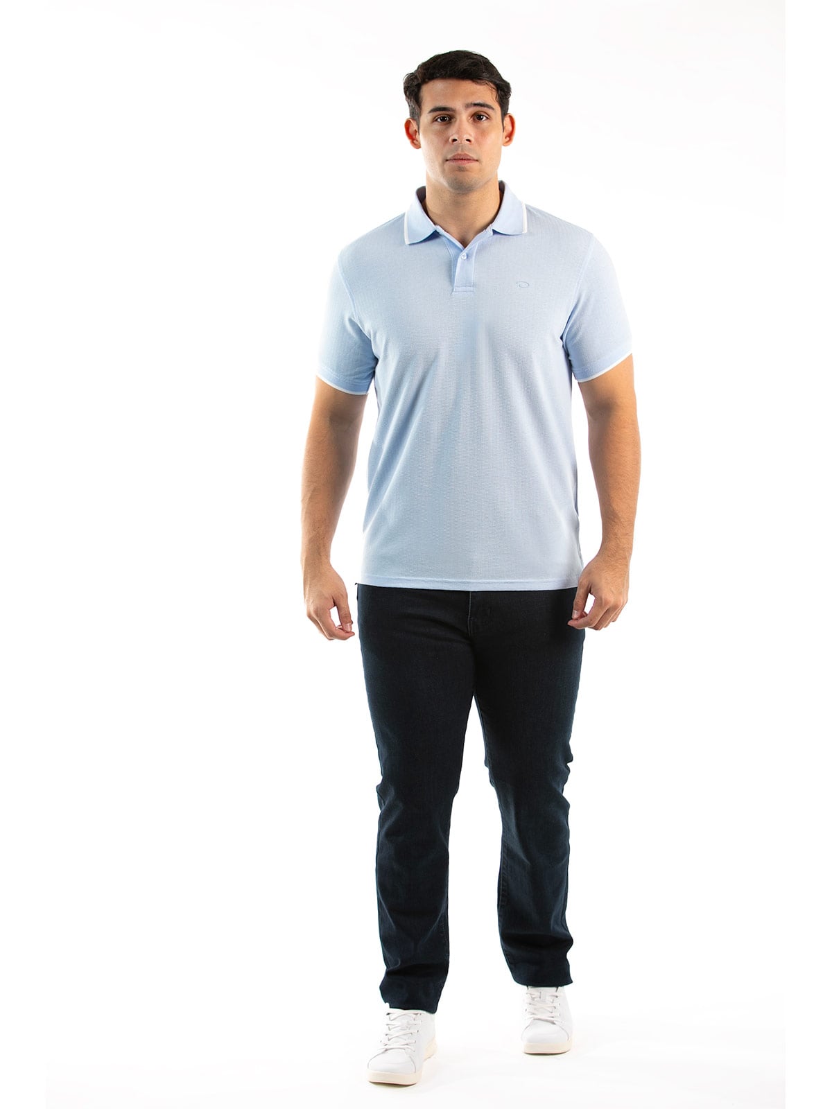 POLO MANGA CORTA HOMBRE OSCAR DE LA RENTA - 1