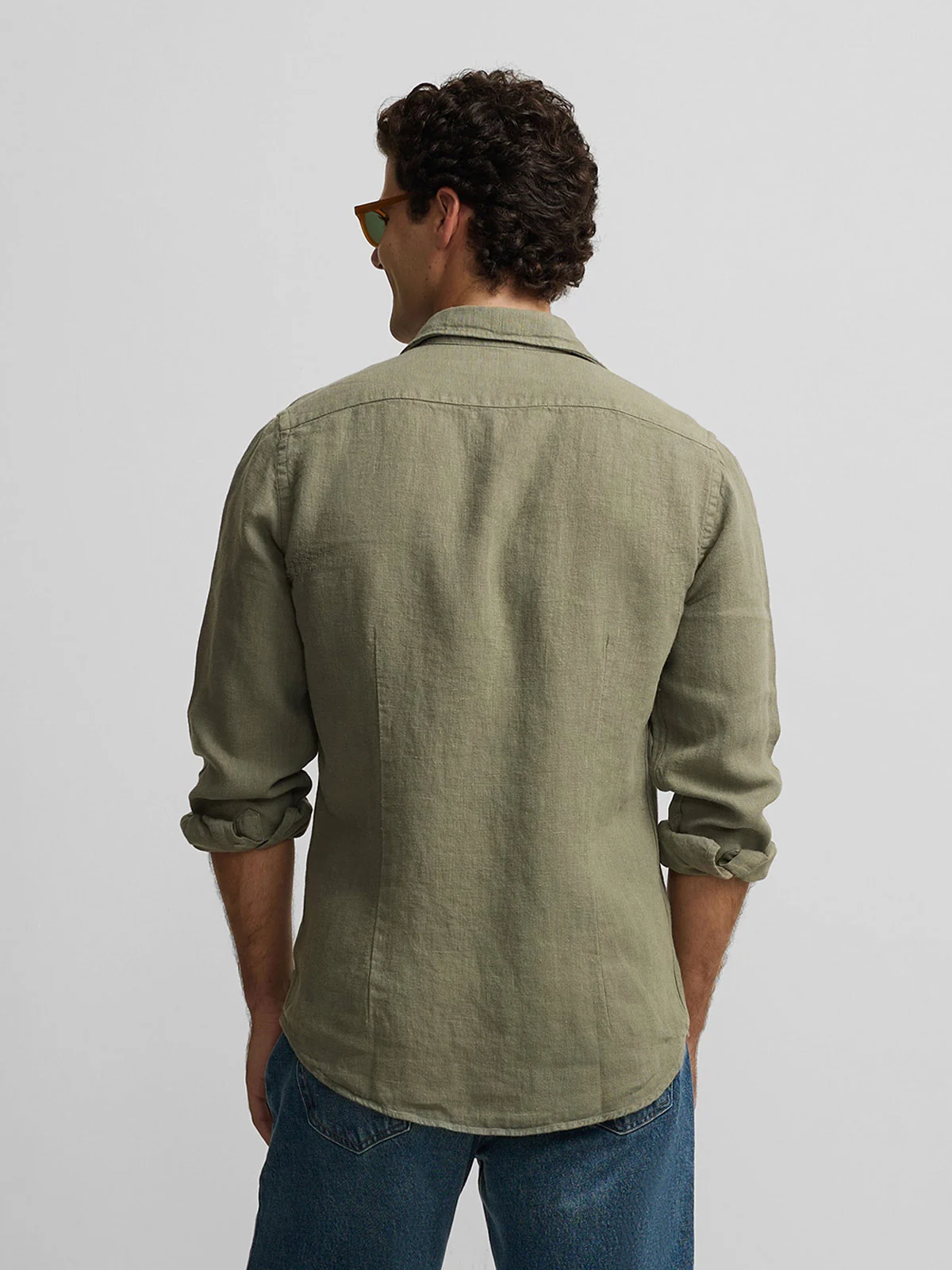 CAMISA MANGA LARGA HOMBRE SILBON VERDE SPORT - 2