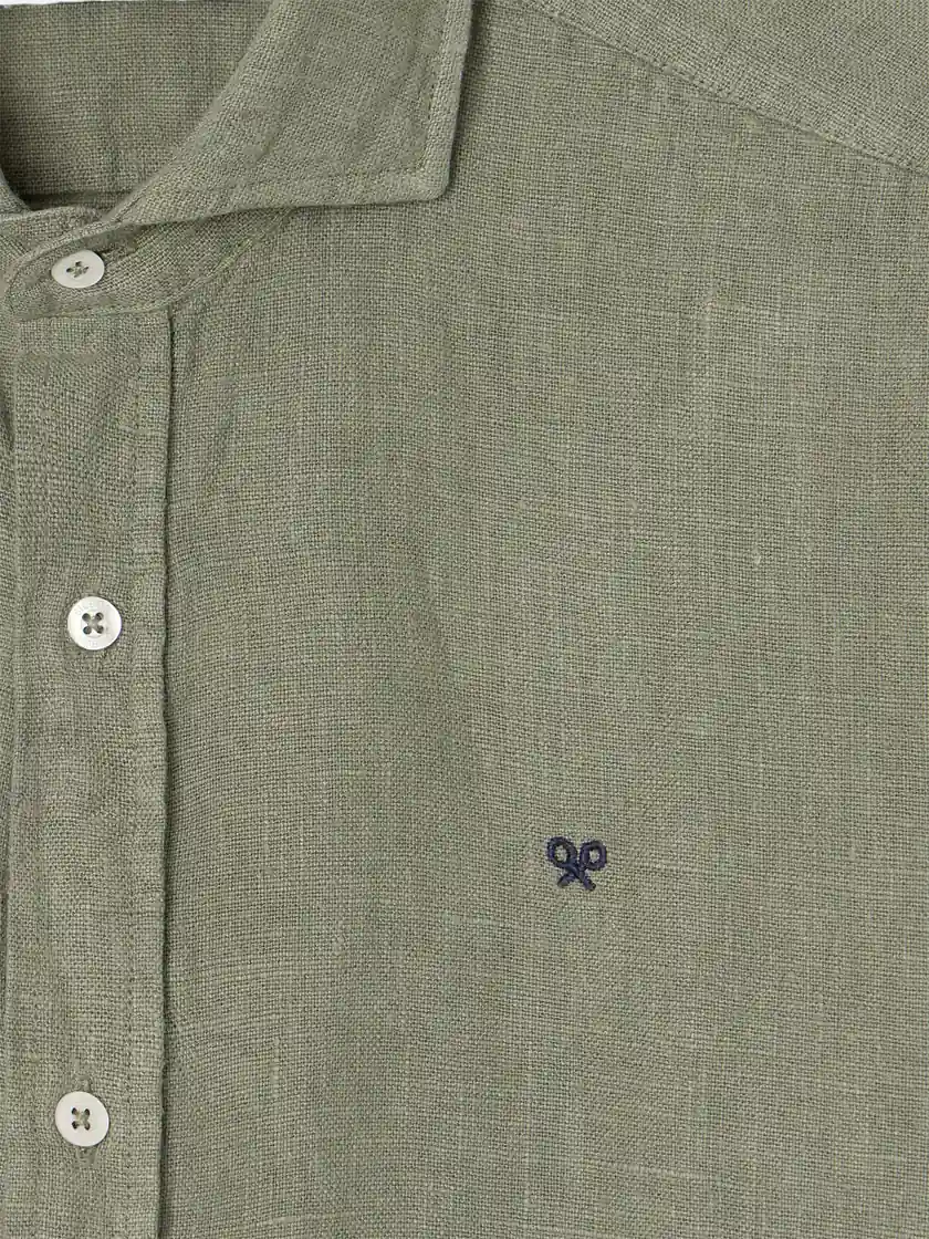 CAMISA MANGA LARGA HOMBRE SILBON VERDE SPORT - 4
