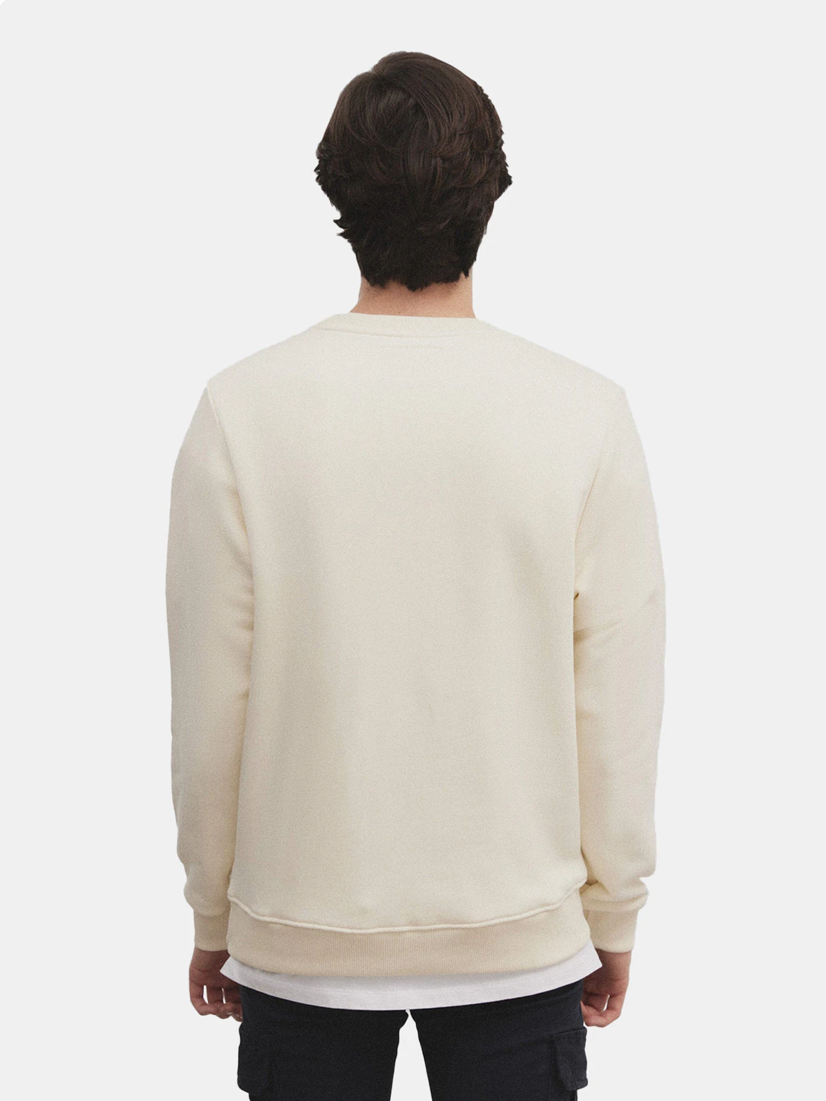 POLERA MANGA LARGA HOMBRE SILBON AZUL MARINO RAQUETA - 2