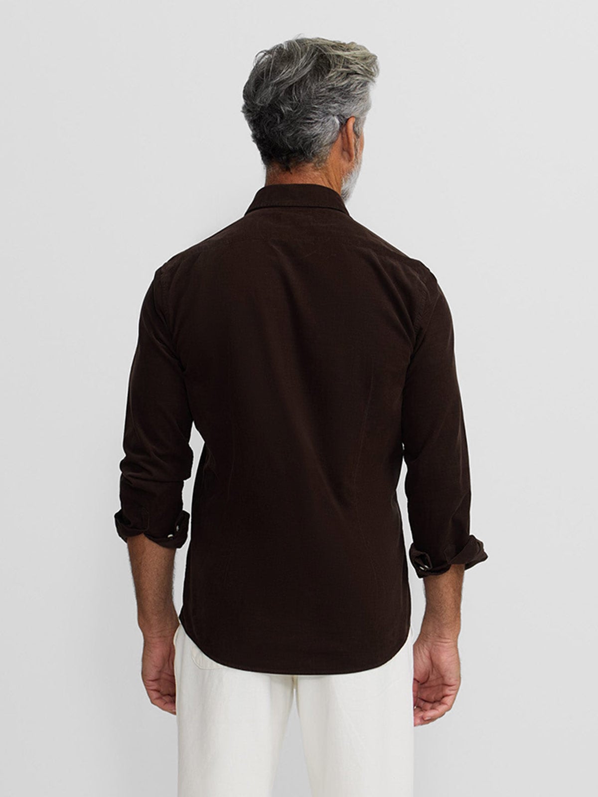 CAMISA MANGA LARGA HOMBRE SILBON AZUL PANA - 2