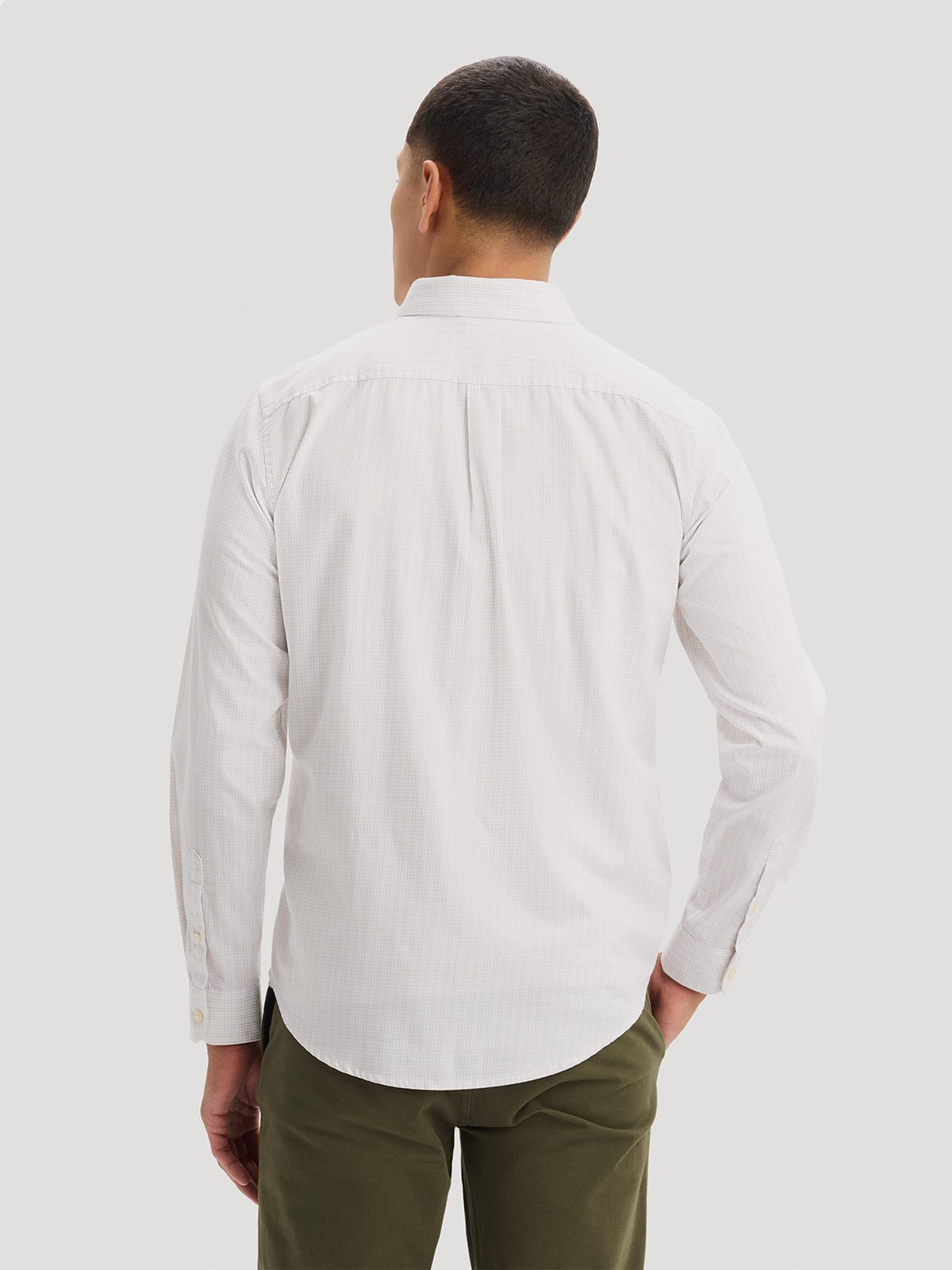 CAMISA REGULAR FIT MANGA LARGA HOMBRE DOCKERS ALGODÓN SIGNATURE STAIN - 2