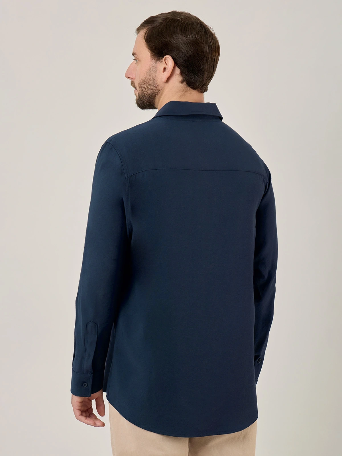 CAMISA MANGA LARGA HOMBRE NAVIGATA BRUSELAS - 2