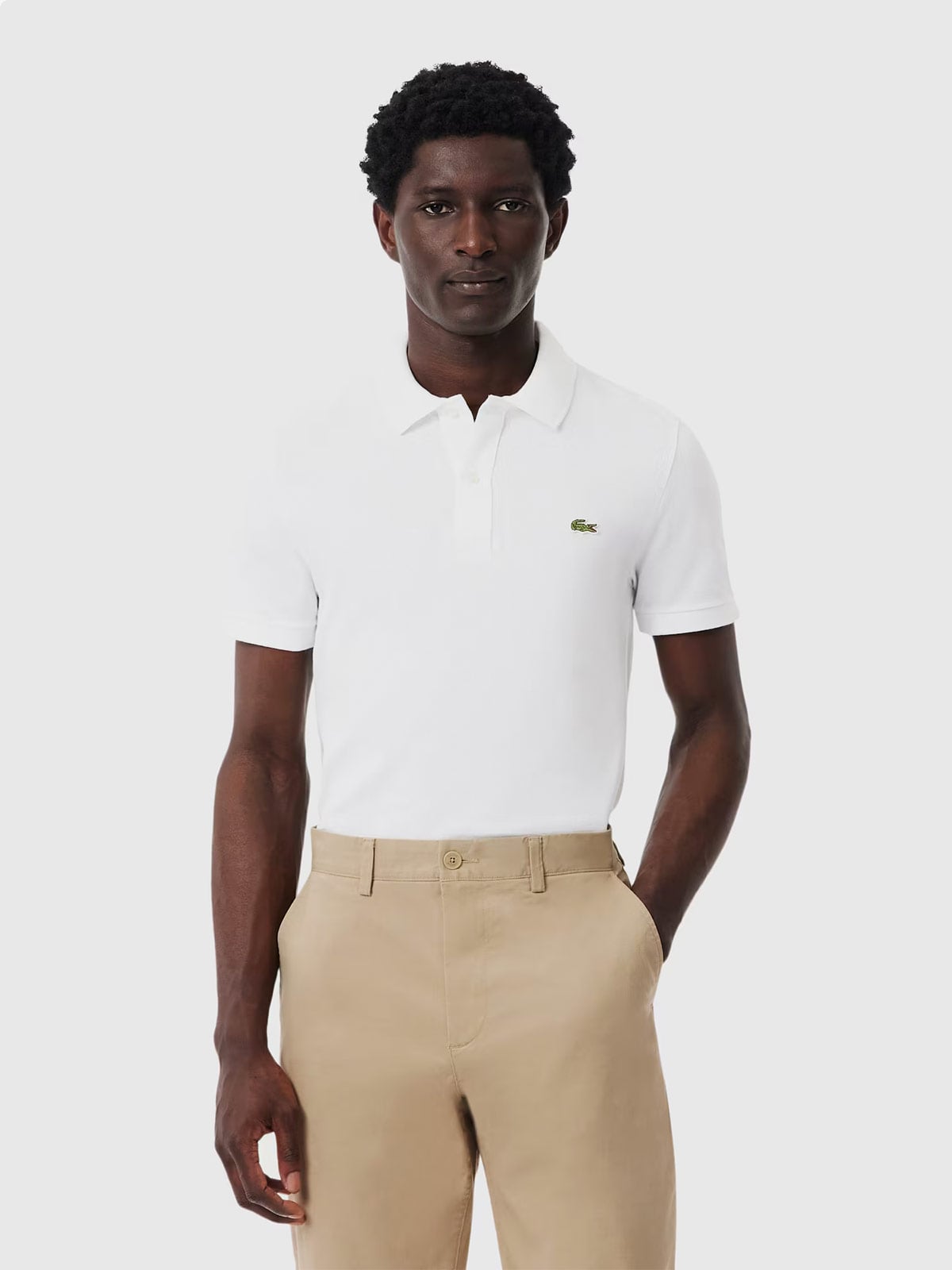 POLO MANGA CORTA HOMBRE LACOSTE CAMISERO - 1